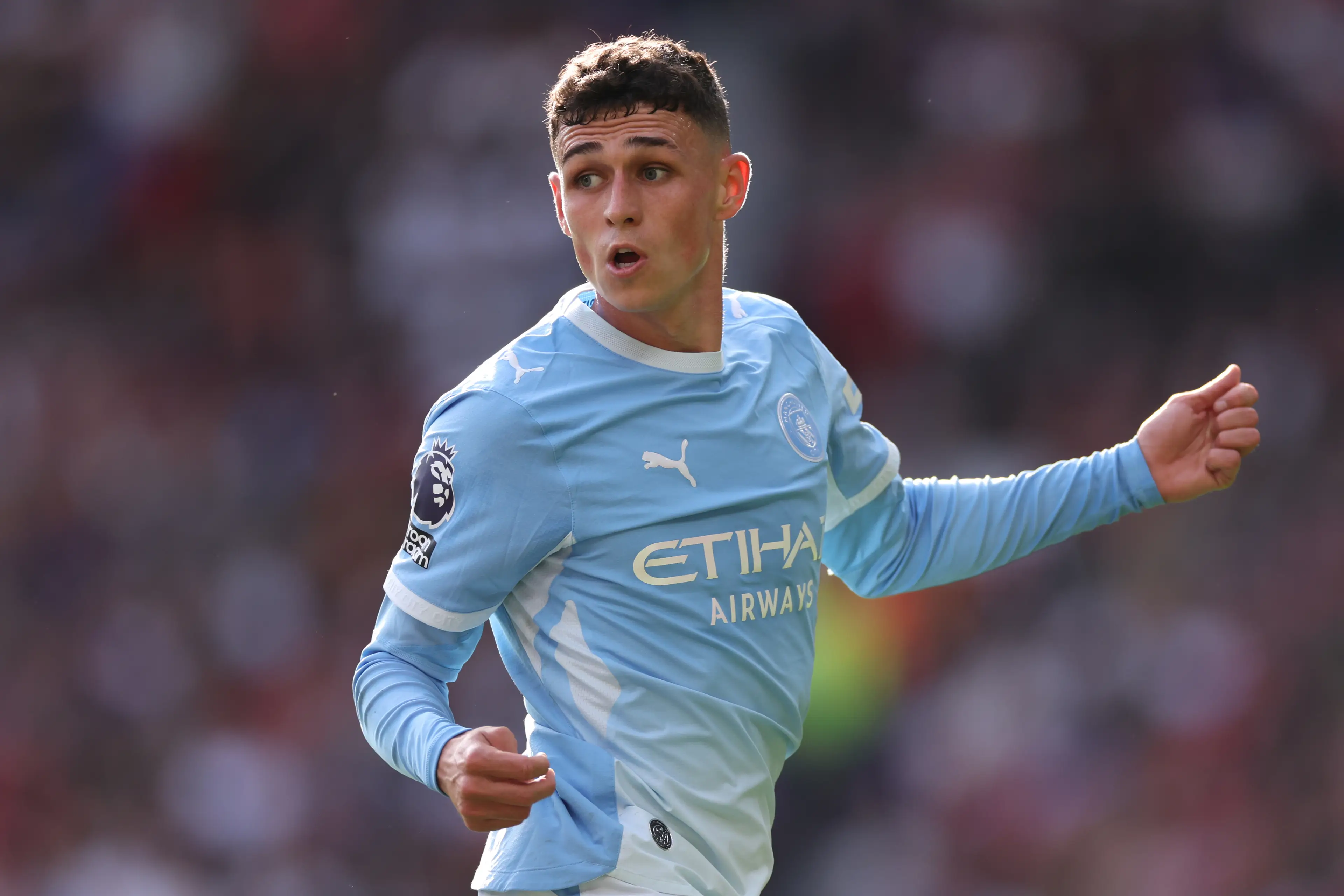 Messi predicted Foden would achieve "amazing things" in the game. Image credit: Getty