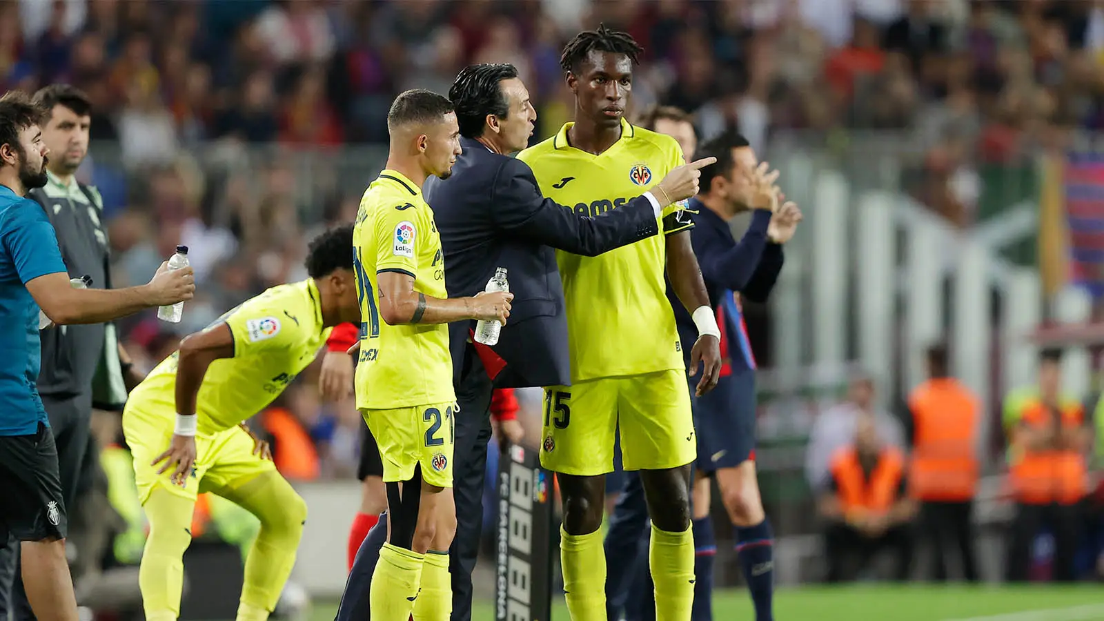 Jackson was brought to Villarreal by Emery in 2021 (Image: Getty)