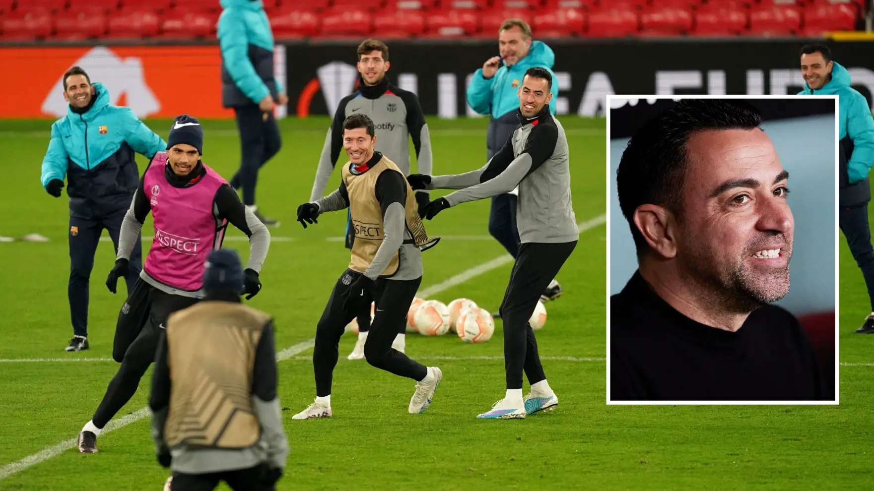 Barcelona include 15-year-old in training ahead of El Clasico clash