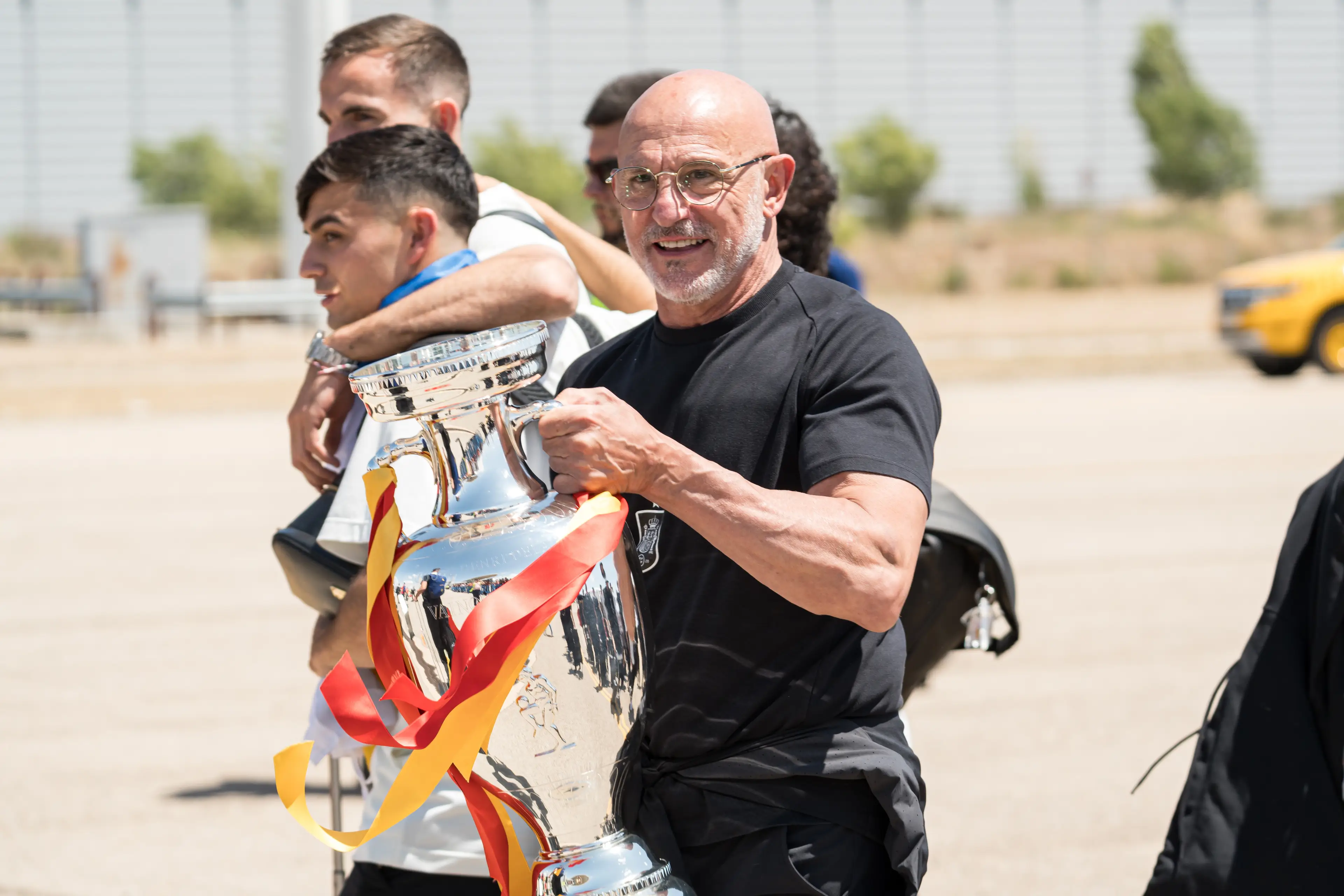 Luis de la Fuente could be tempted to leave Spain. [Getty]