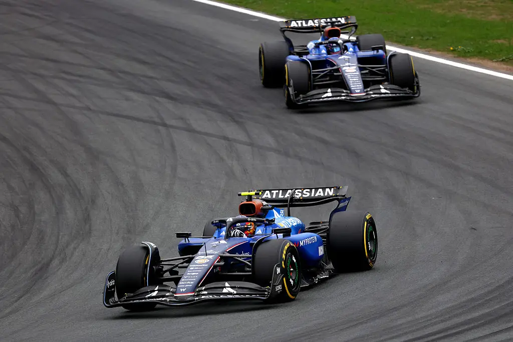 Carlos Sainz collided with Liam Lawson (Image: Getty)