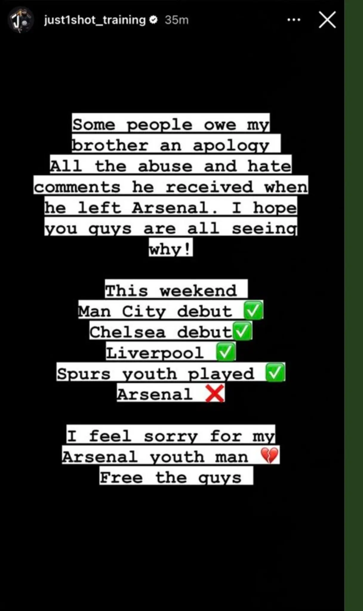 Image: Instagram/@just1shot_training