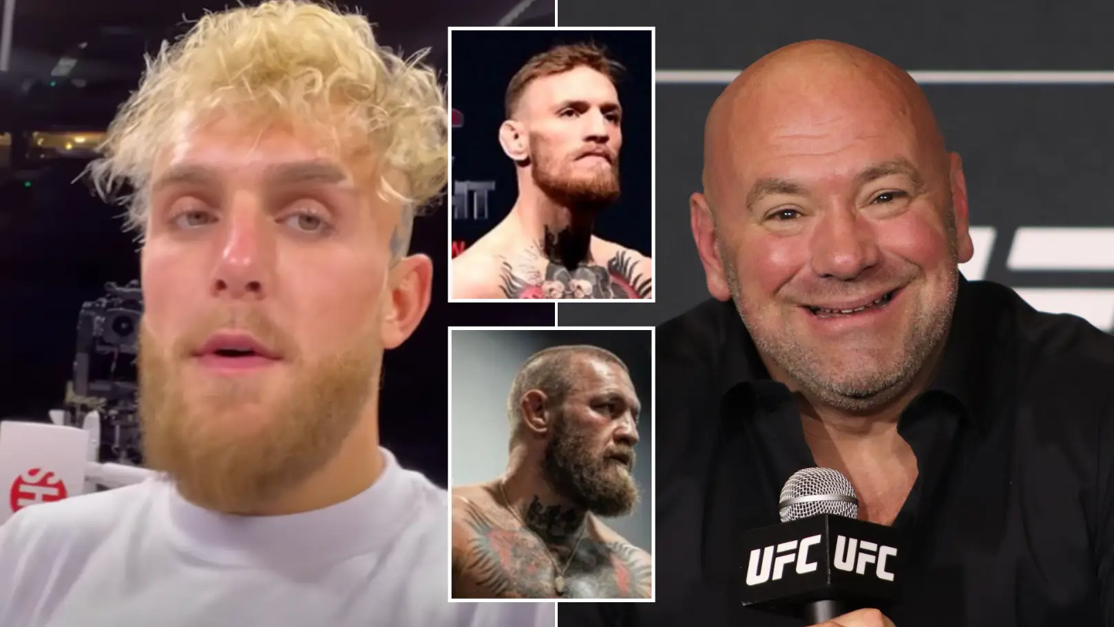 Jake Paul/Conor McGregor/PA