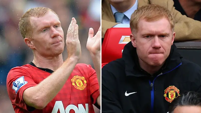 Paul Scholes admits playing against two Premier League players made him decide to retire from football for good