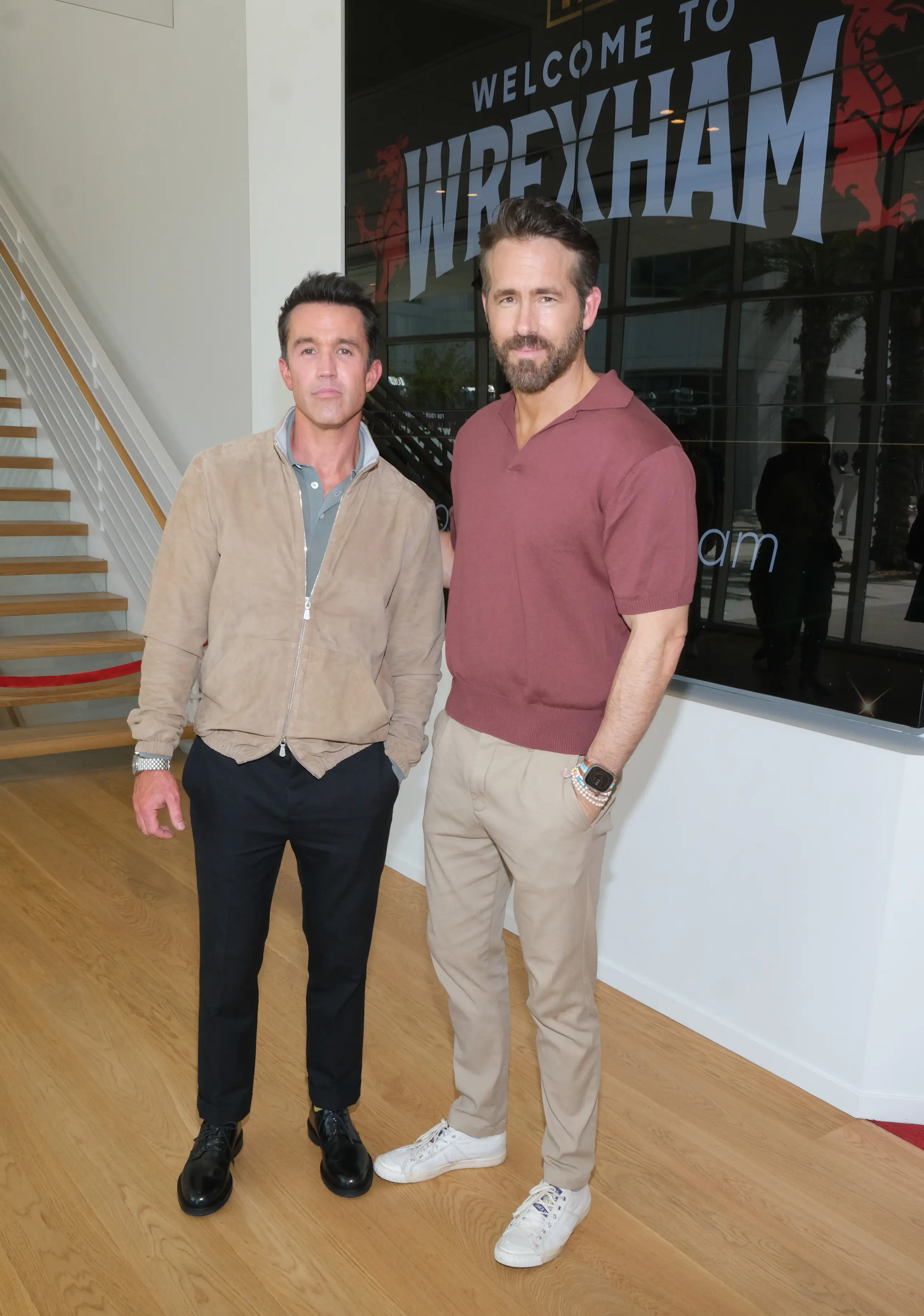 Ryan Reynolds and Rob McElhenney have pumped plenty of money into Wrexham. Image: Getty