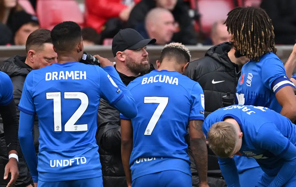 Wayne Rooney was sacked by Birmingham in January (