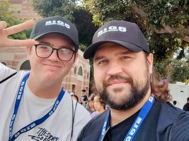 Now in his 30s, Sandrak is happy with where he is at in life. Image: Richard Sandrak