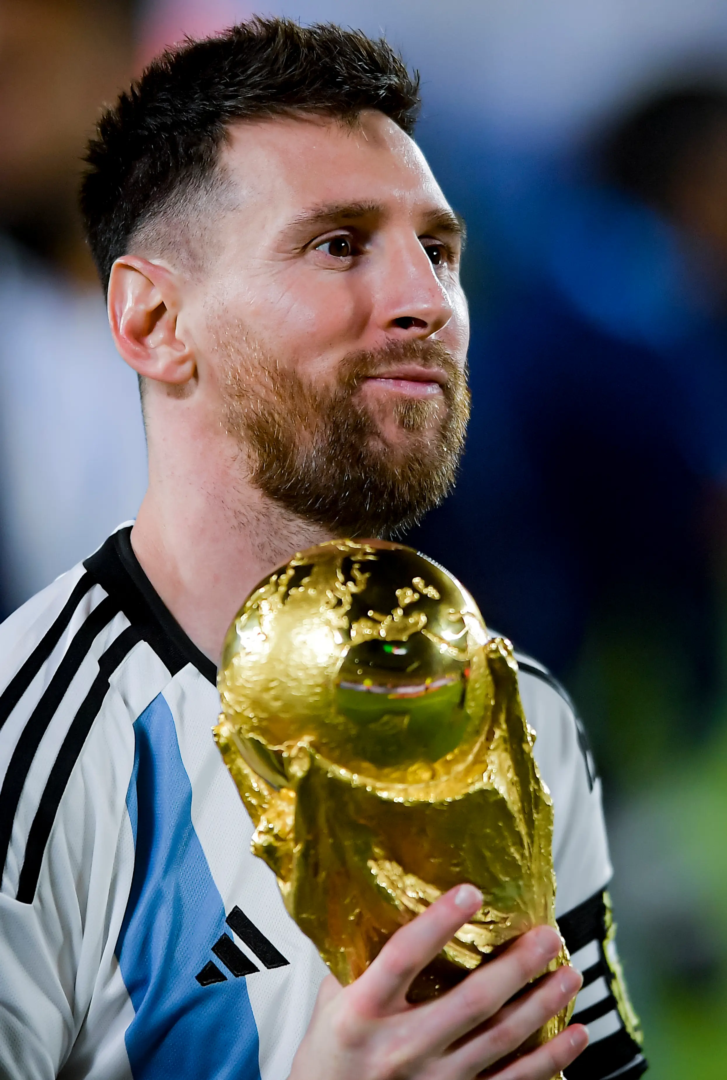 Messi completed football by winning the World Cup in 2022. Image: Getty