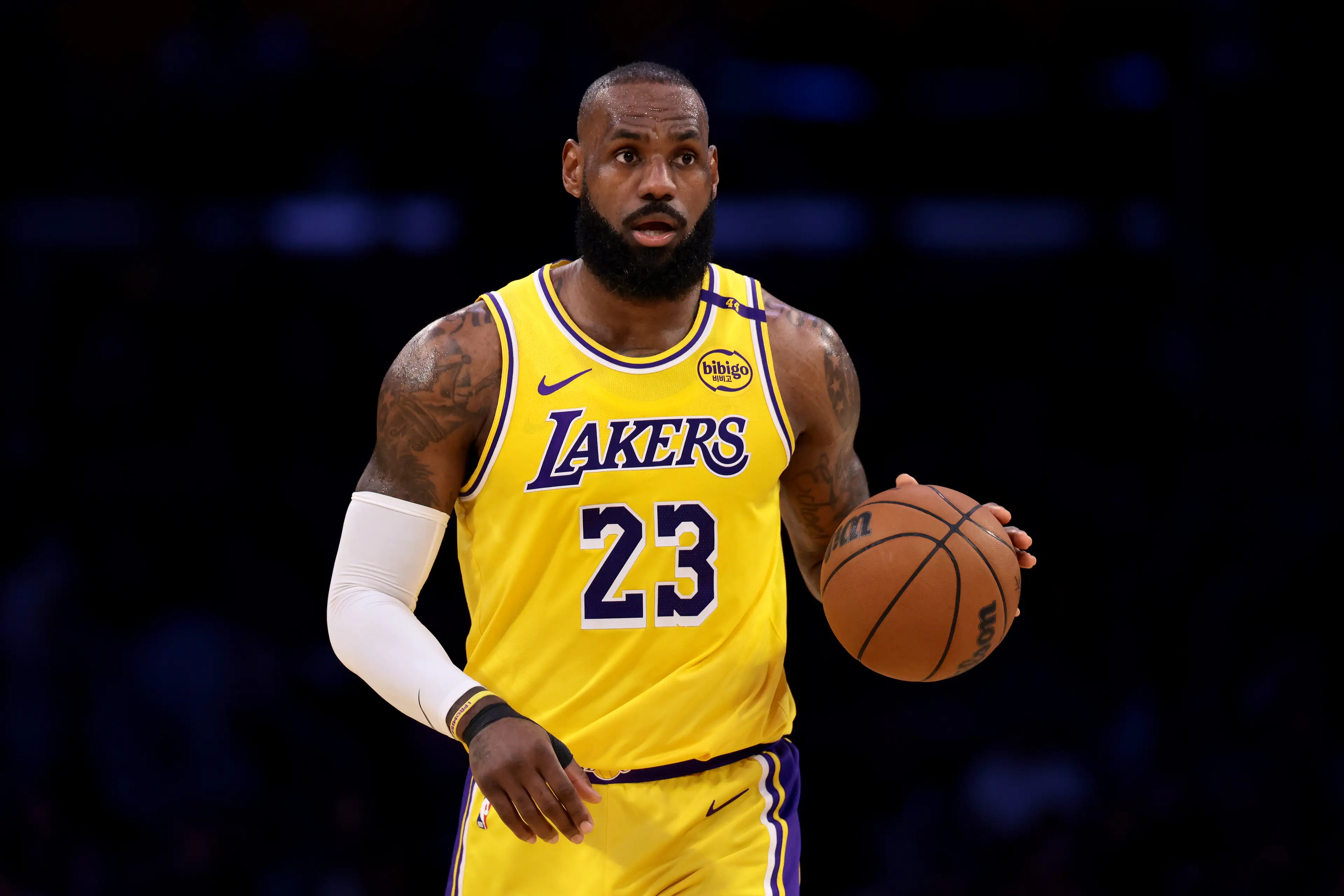 LeBron James. Image: Katelyn Mulcahy / Contributor via Getty