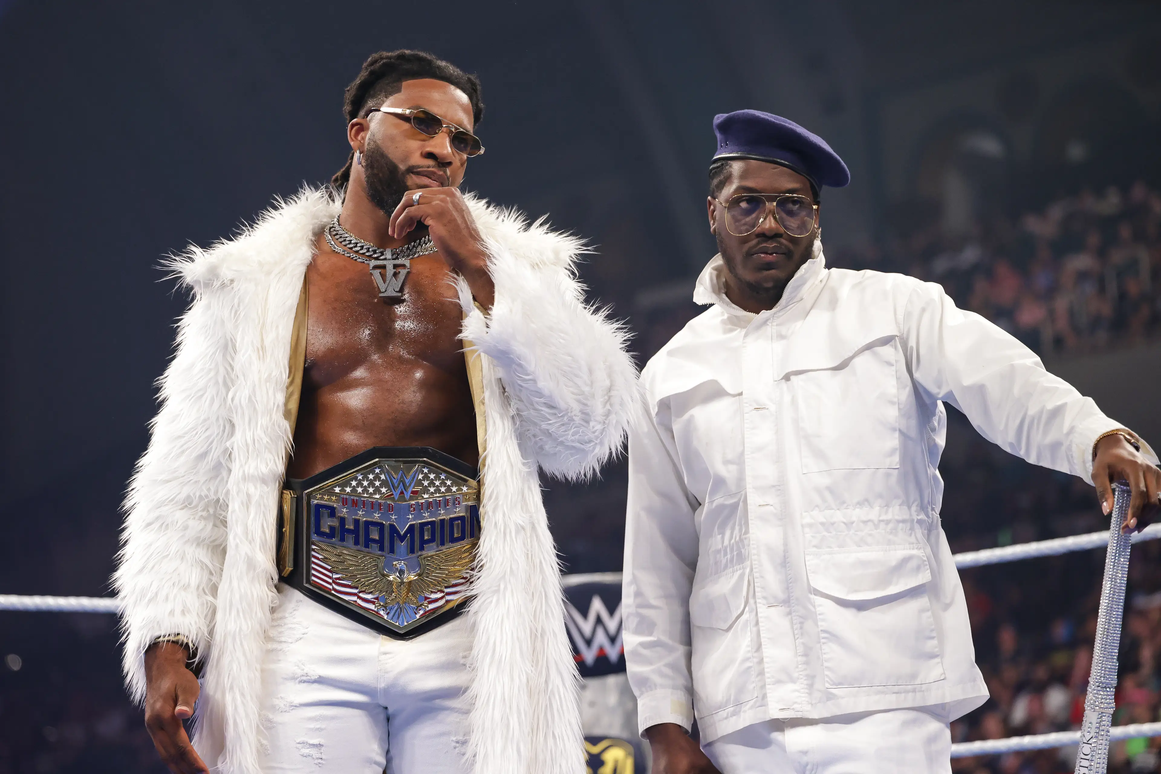 Trick Williams and Lil Yachty has been a dream pairing in WWE. Image: Getty