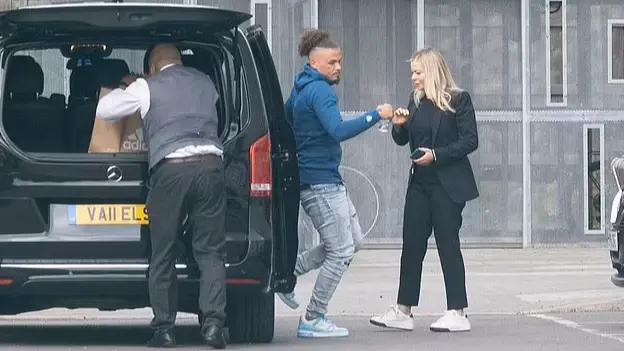 Kalvin Phillips Photographed In Manchester City Gear Ahead Of Medical
