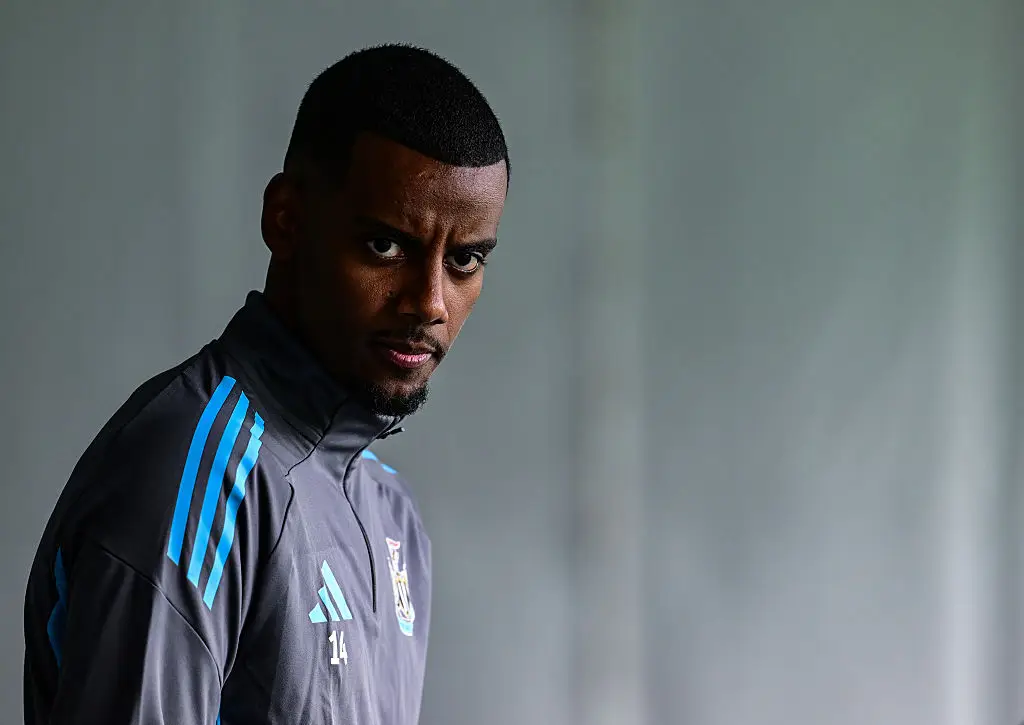 Alexander Isak is linked with Liverpool (Credit:Getty)