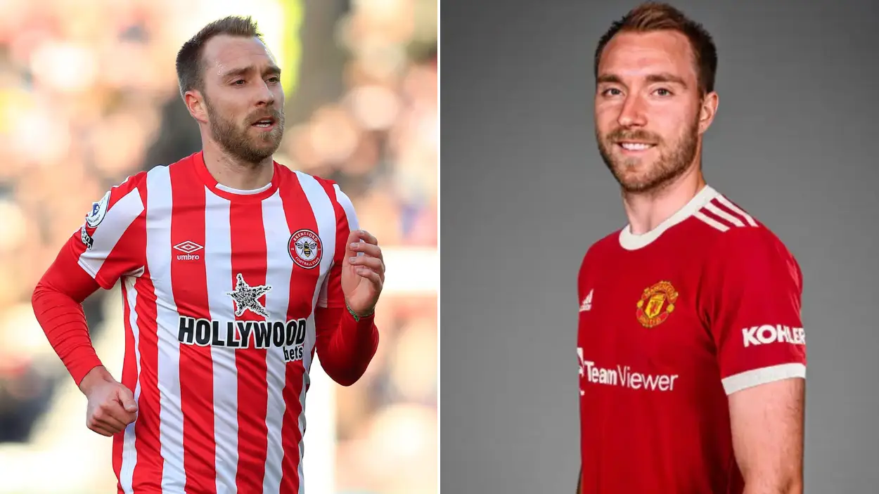 Christian Eriksen Joins Manchester United On Free Transfer After Leaving Brentford