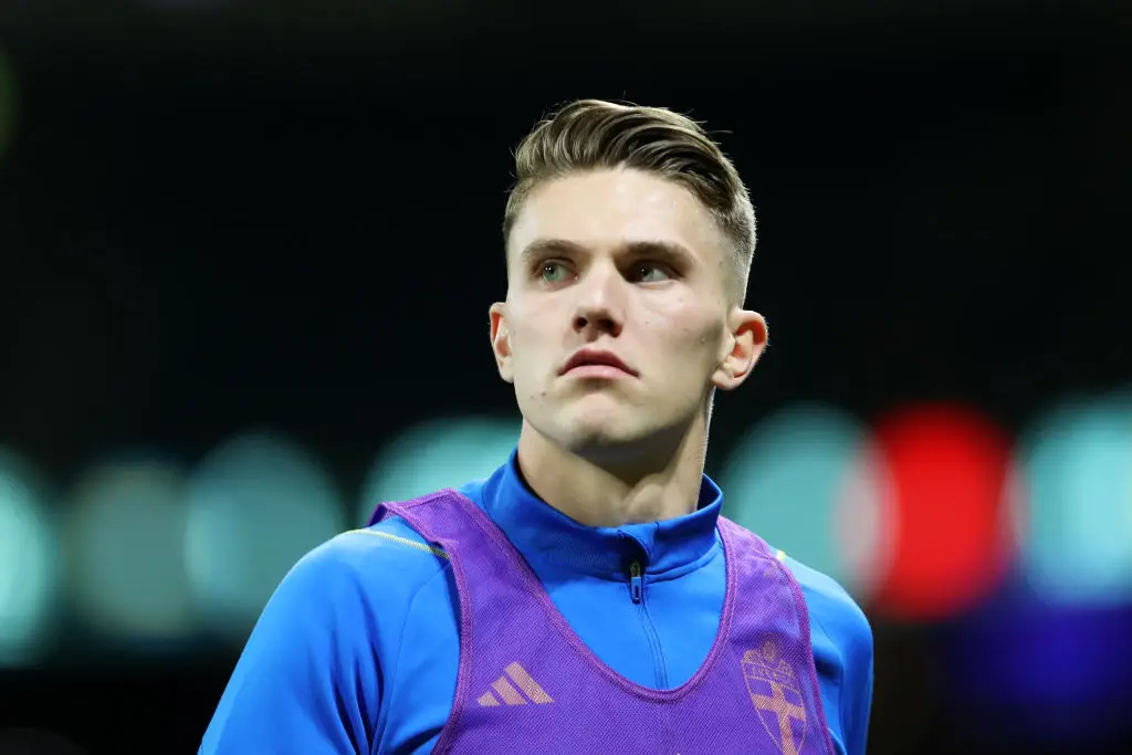 Viktor Gyokeres has been linked with a move to Arsenal (Credit:Getty)