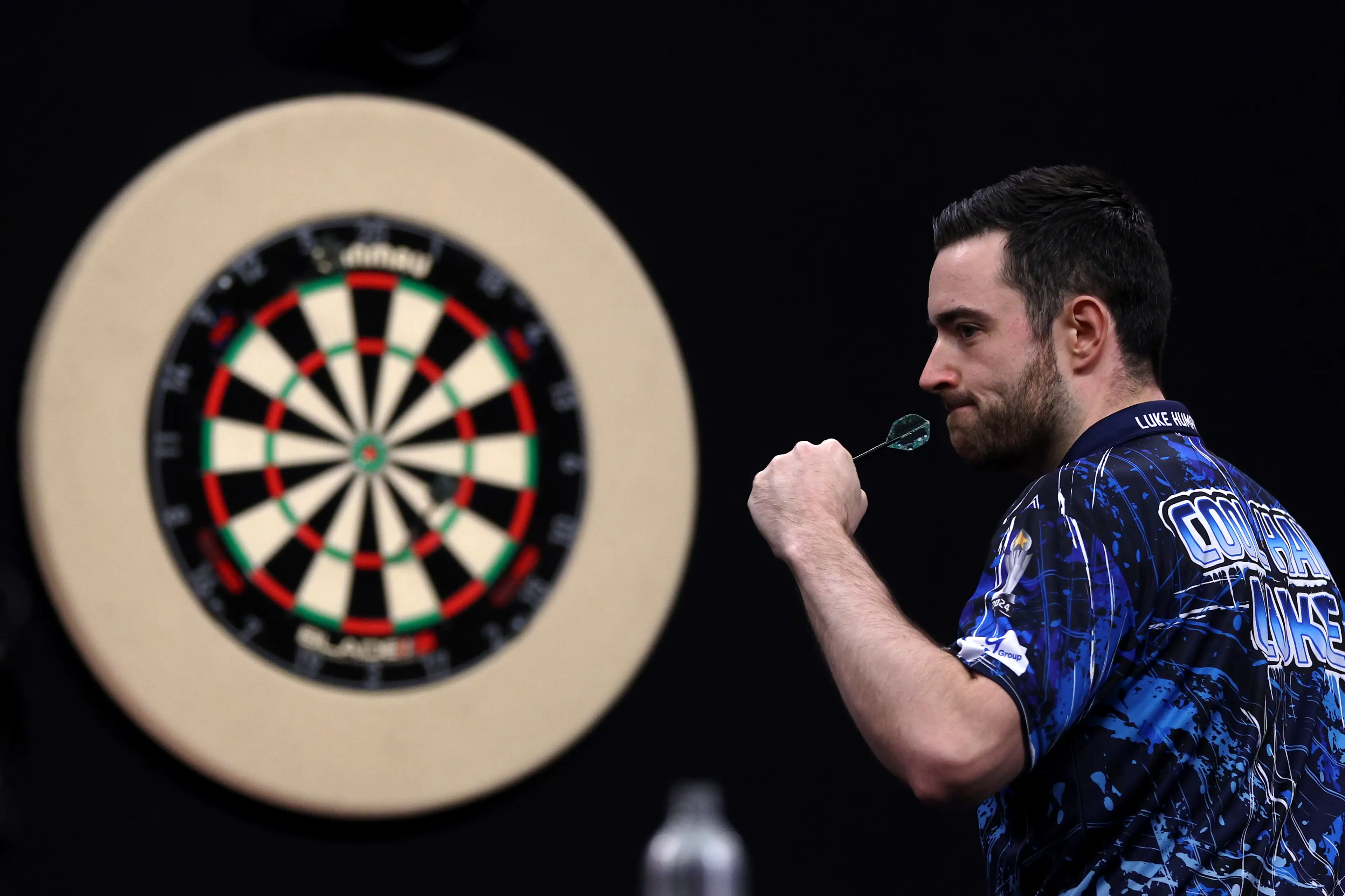 Luke Humphries is the reigning world champion. Image credit: Getty