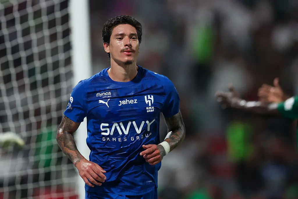 Darwin Nunez could leave Al Hilal this week. (Image: Yasser Bakhsh/Getty Images)