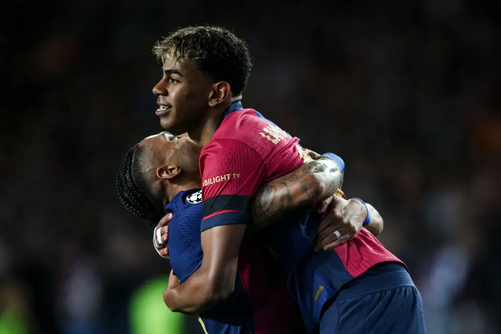 Lamine Yamal and Raphinha both enjoyed spectacular seasons with Barcelona in 2024/25. (Image: Xavi Bonilla/DeFodi Images via Getty Images)