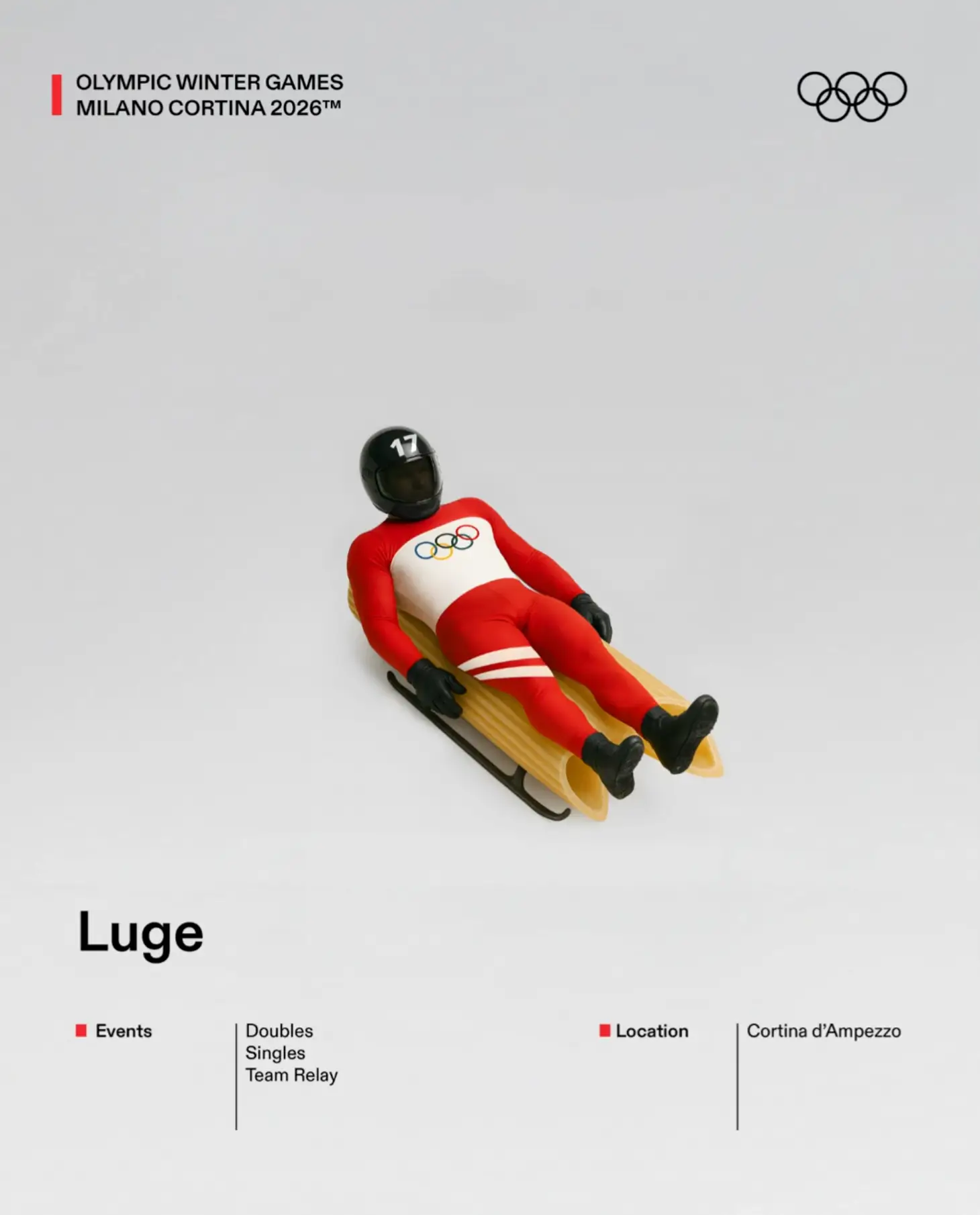 The Olympic rings fail to overlap at the correct places during the 30-second clip. Image credit: X/@Olympics