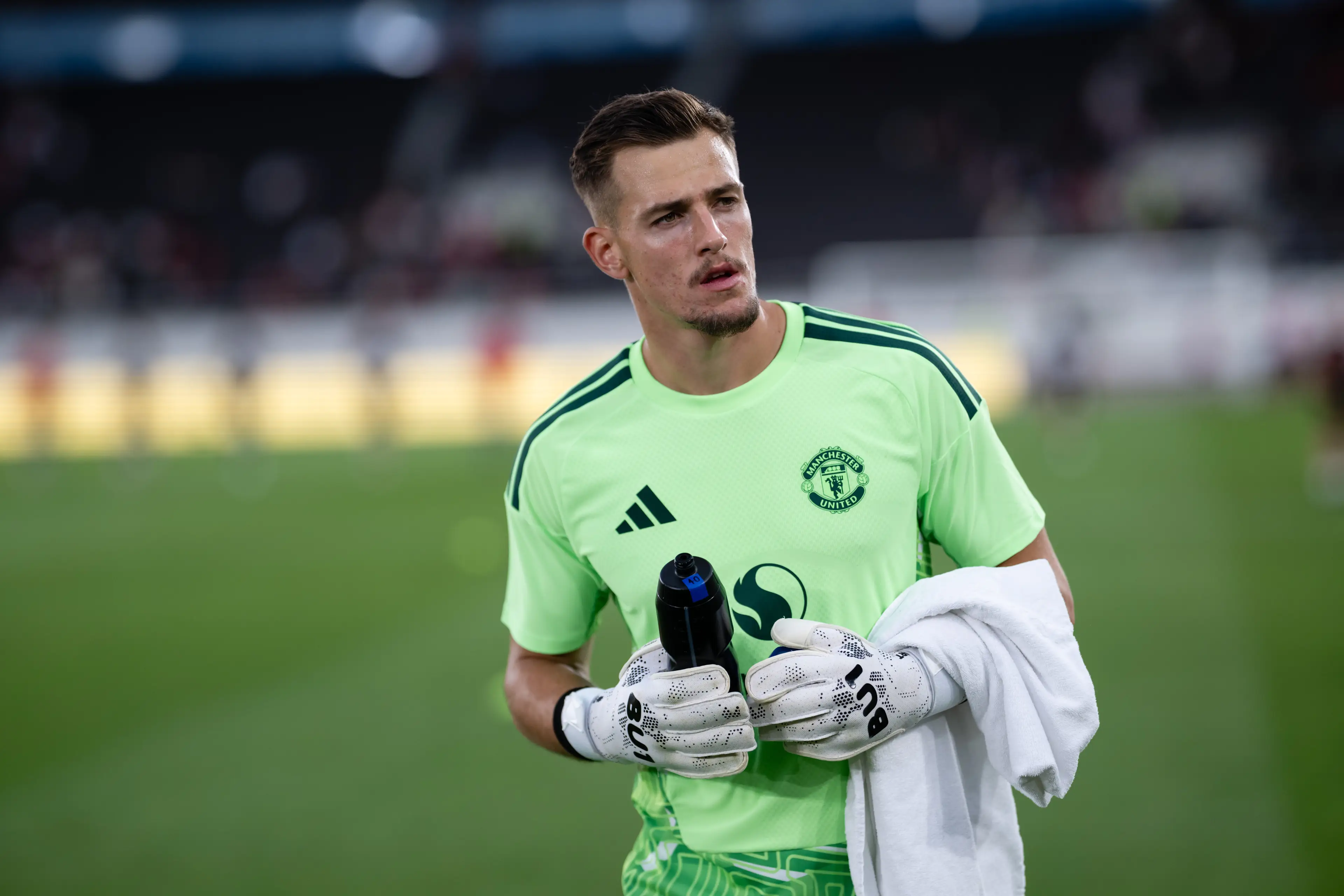 Radek Vitek featured for United in their pre-season clash against Wrexham. Image credit: Getty
