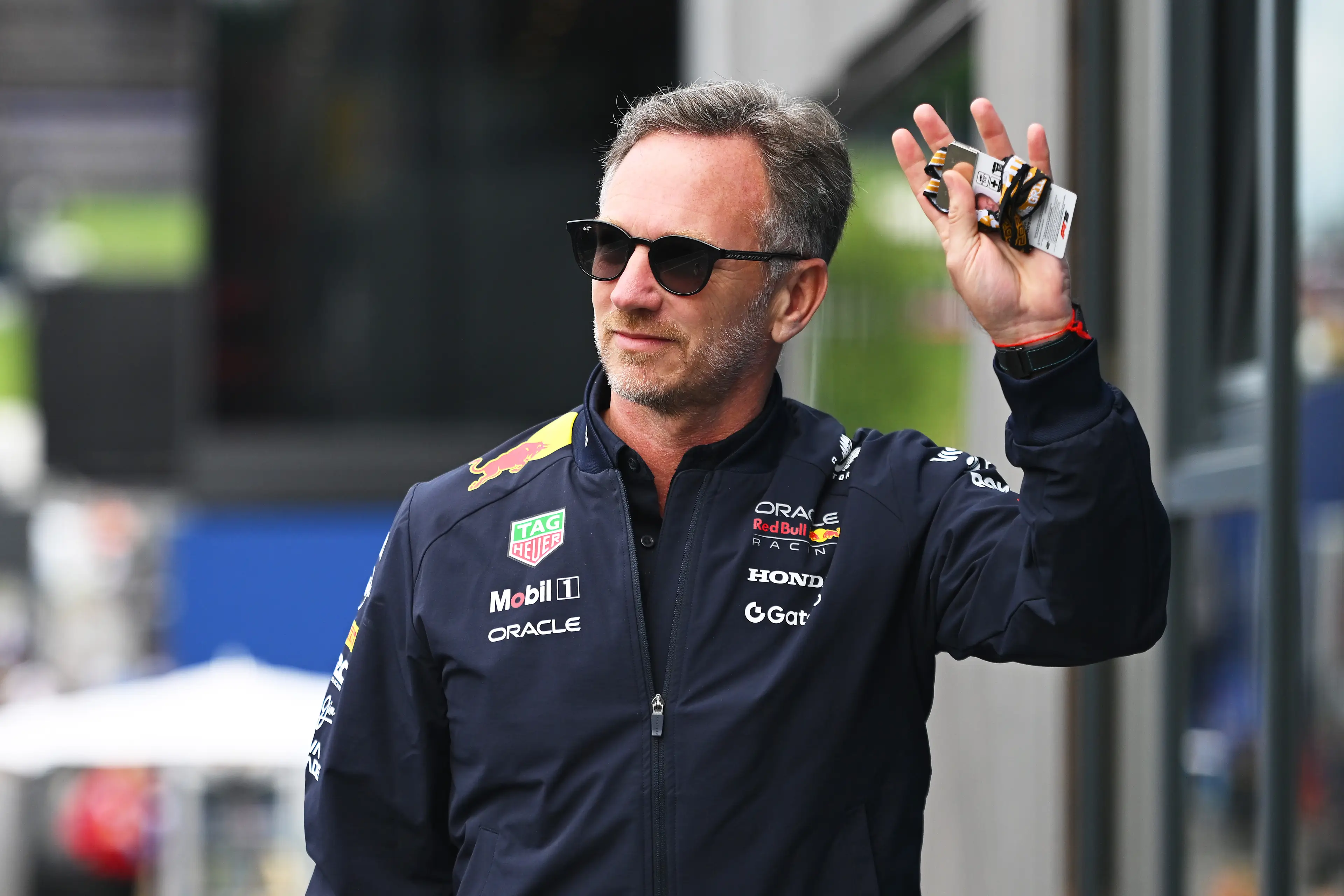 Christian Horner at the 2025 Austrian Grand Prix for Red Bull (credit: Getty)