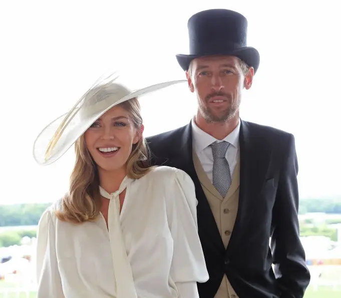 Abbey Clancy and Peter Crouch pictured at Royal Ascot in 2019 (Image: Getty)