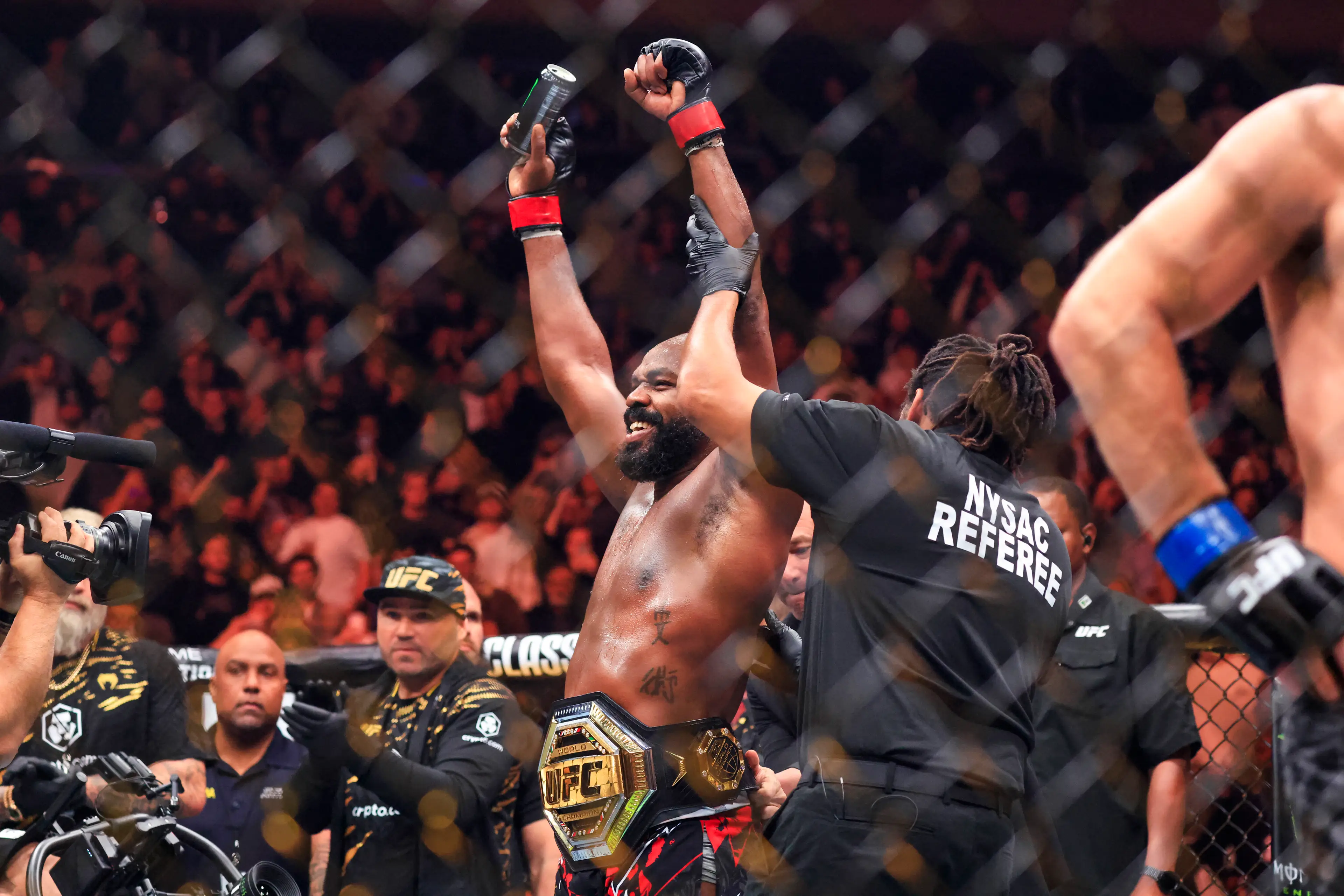 Jon Jones has retired from the UFC. Image: Getty 