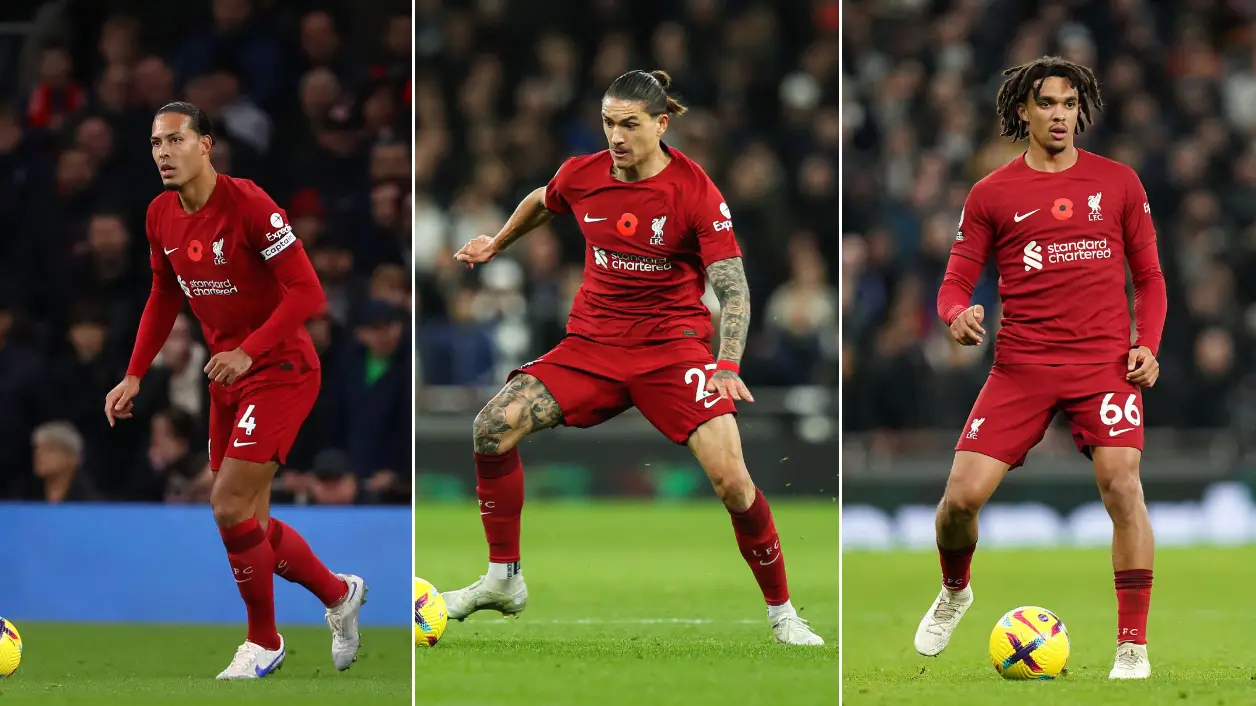 Which seven Liverpool players are playing at the World Cup in Qatar?