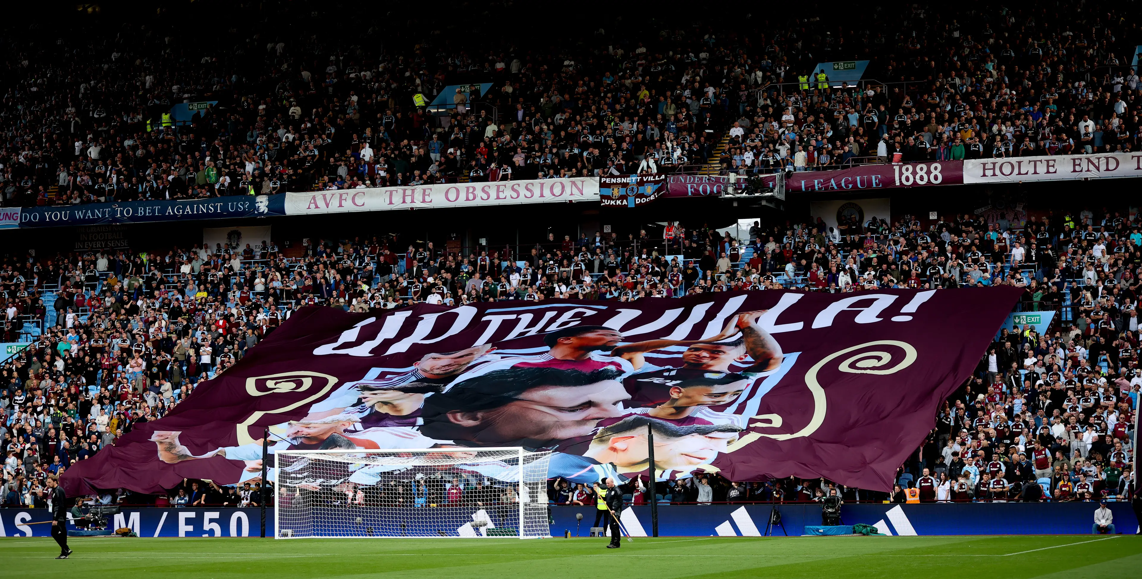 Aston Villa were almost hit with a points deduction. Image: Getty 