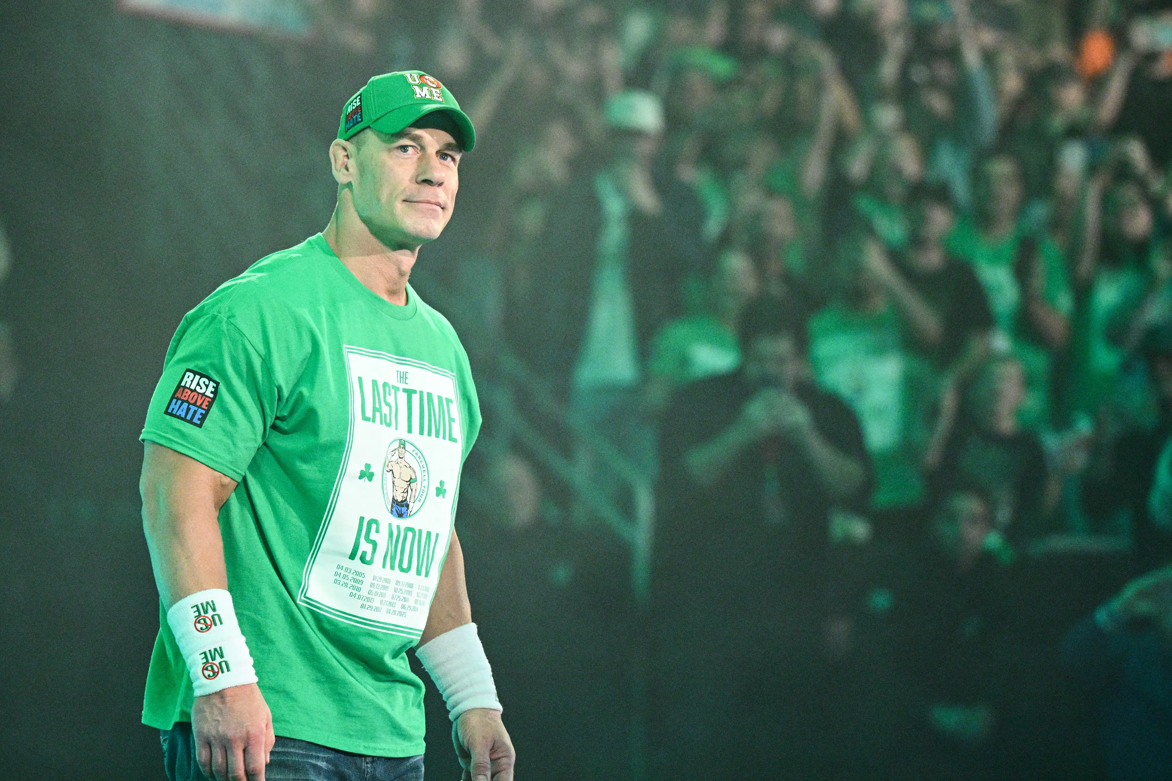 Cena has just three dates remaining on his WWE retirement tour. Image: Getty