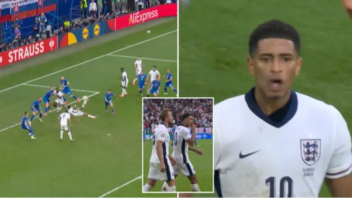 Fans spot what Jude Bellingham said after scoring equaliser for England, he is him