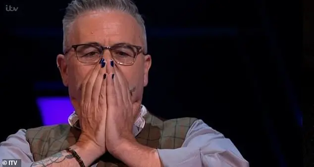 Justin Beattie couldn't believe it when he gave the wrong answer. Image: ITV