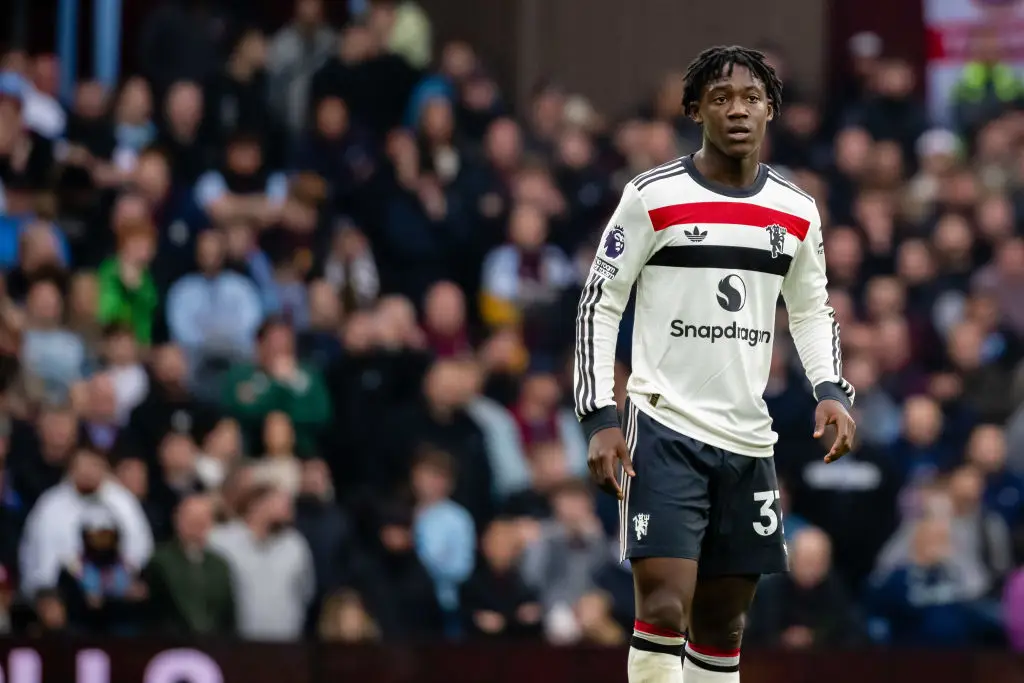 Kobbie Mainoo made 24 Premier League appearances for Manchester United last season. 