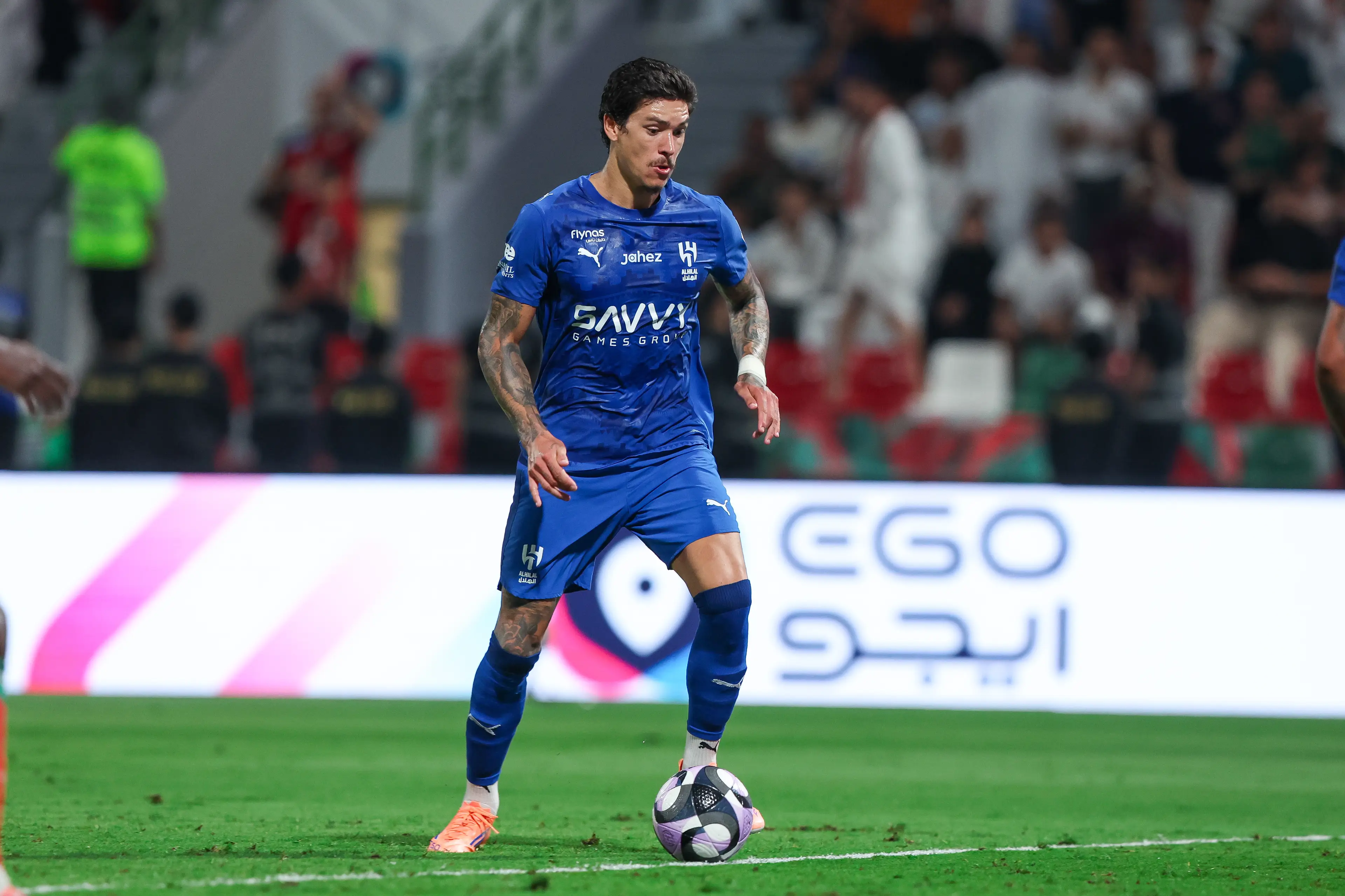 Darwin Nunez in action for Al Hilal. Image: Getty 