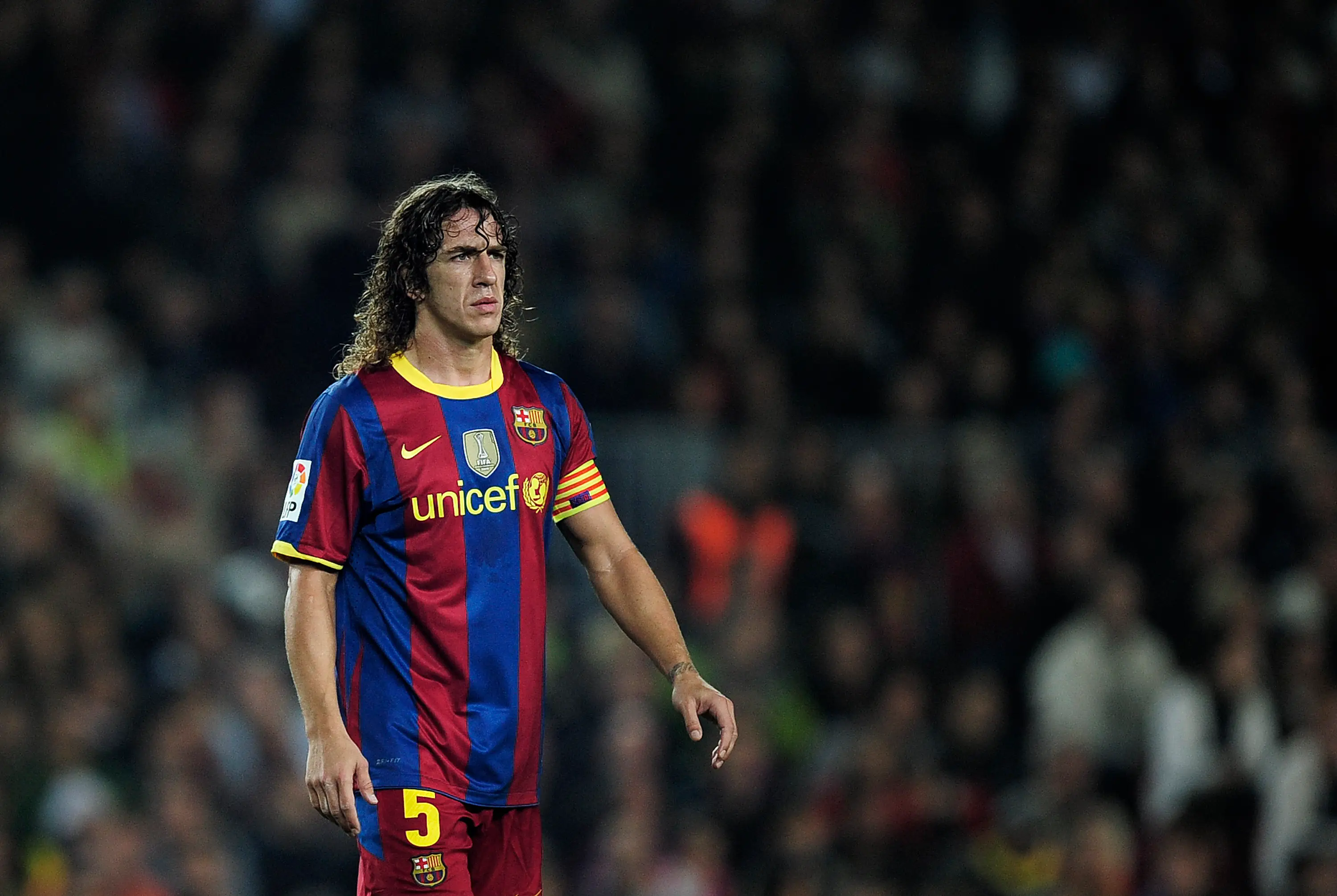 Carles Puyol is a Barcelona and Spain legend. Image: Getty