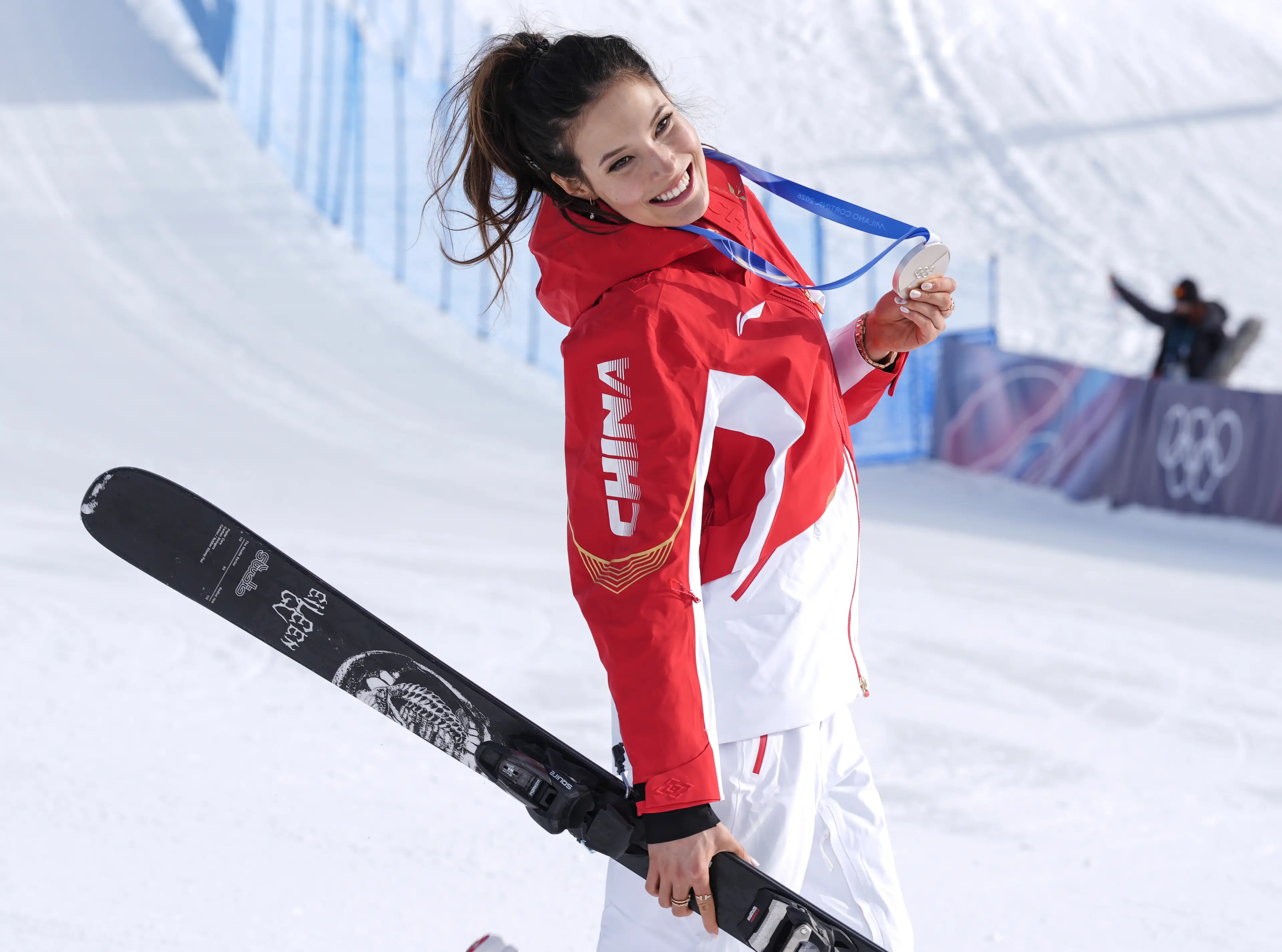 Eileen Gu is one of the biggest names in the sport. Image: Getty