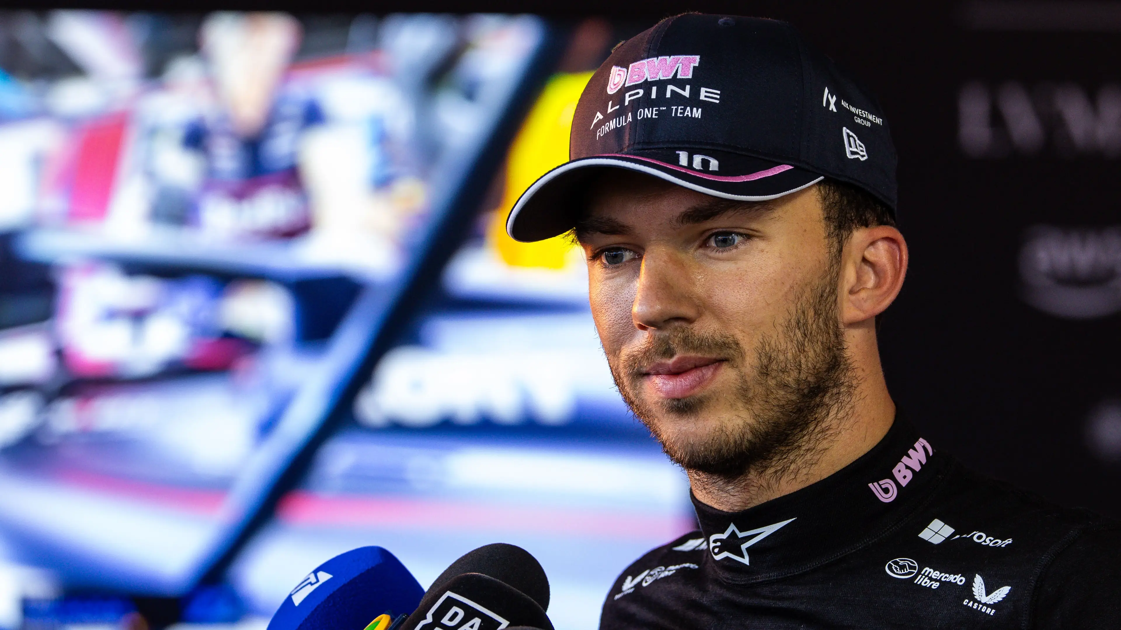 Alpine driver Pierre Gasly after Italian Grand Prix qualifying