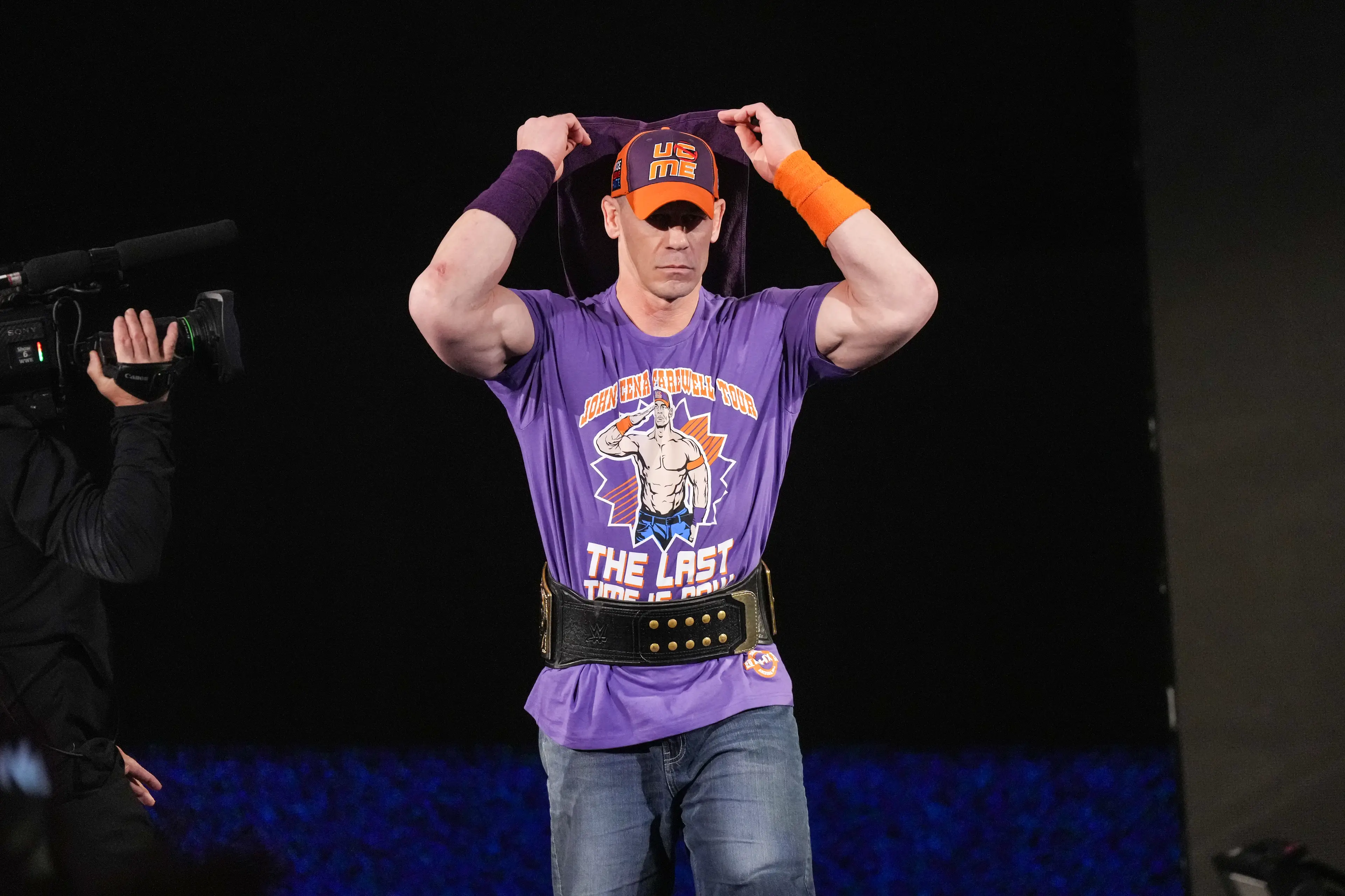 John Cena will have his final match in WWE in December. Image: Getty