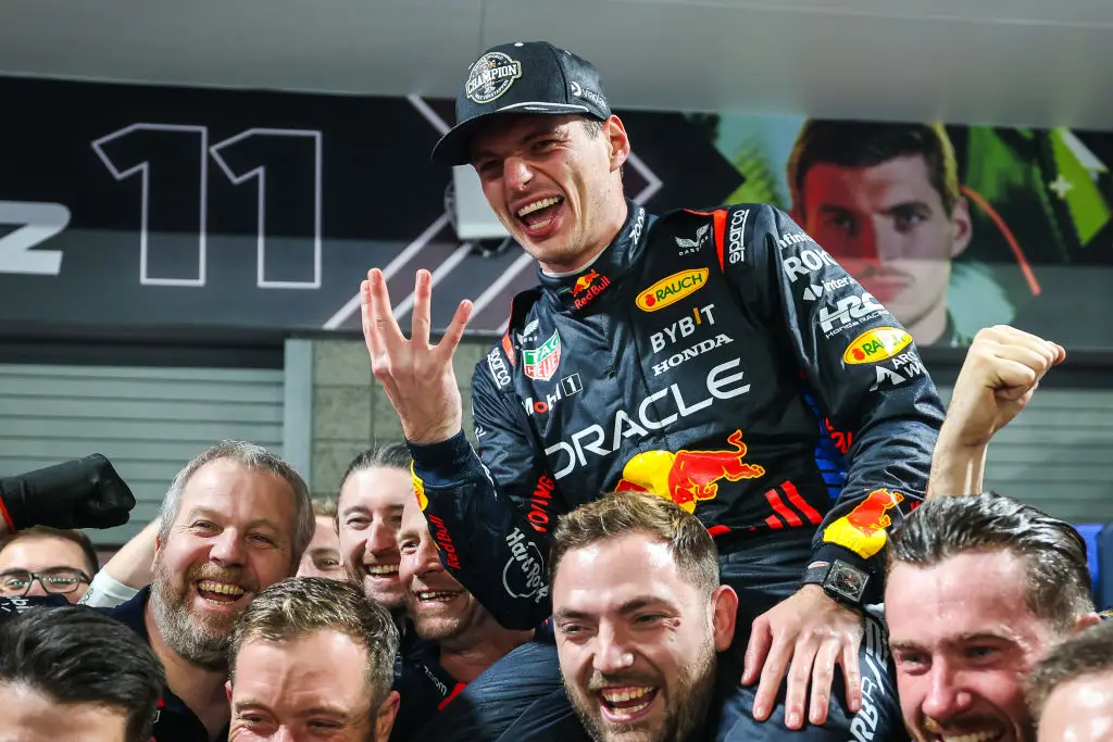 Max Verstappen secured his fourth World Drivers' Championship after last year's Vegas Grand Prix. (Image: Kym Illman/Getty Images)