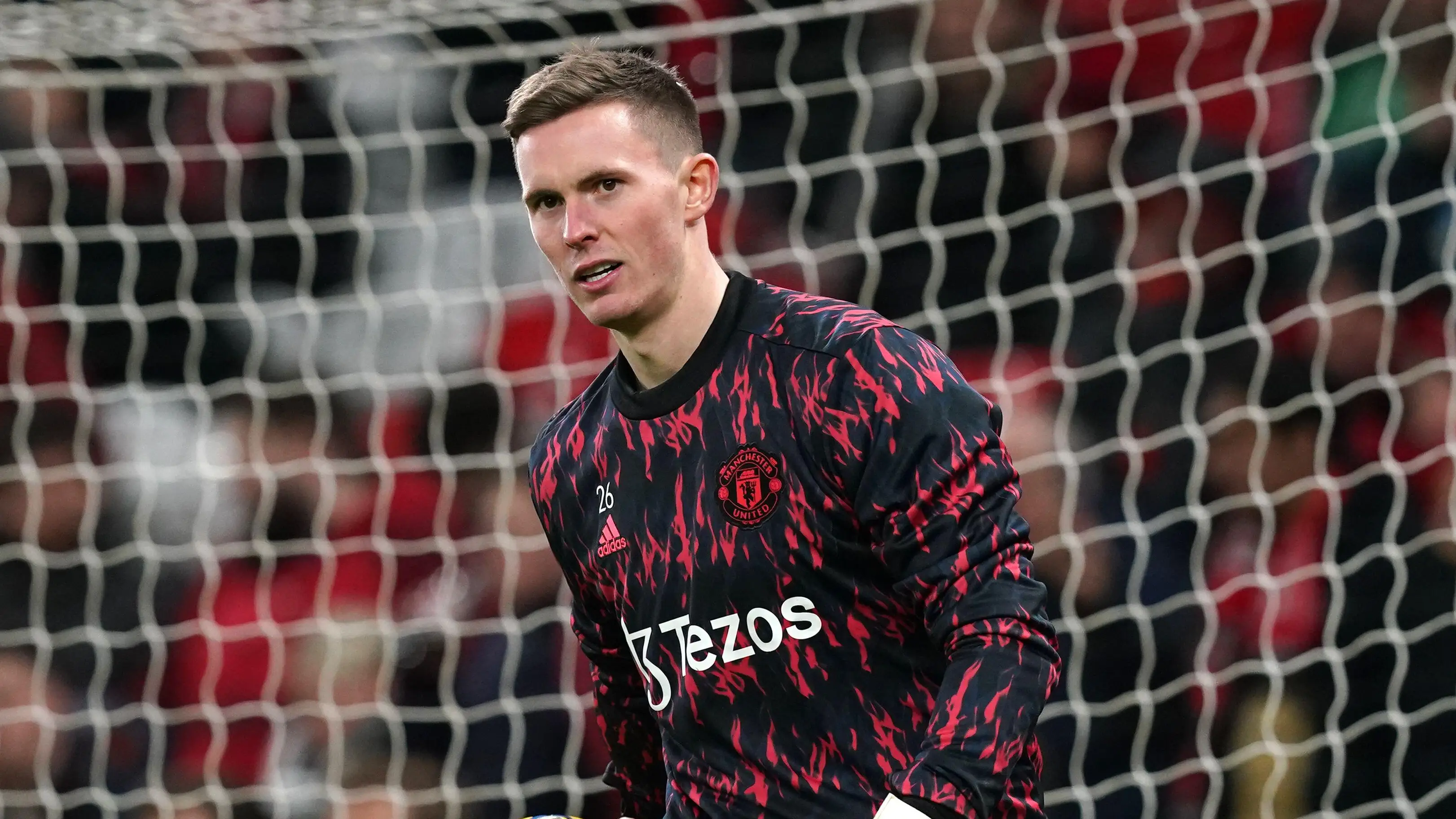Dean Henderson during his time at Manchester United (Image: Alamy)