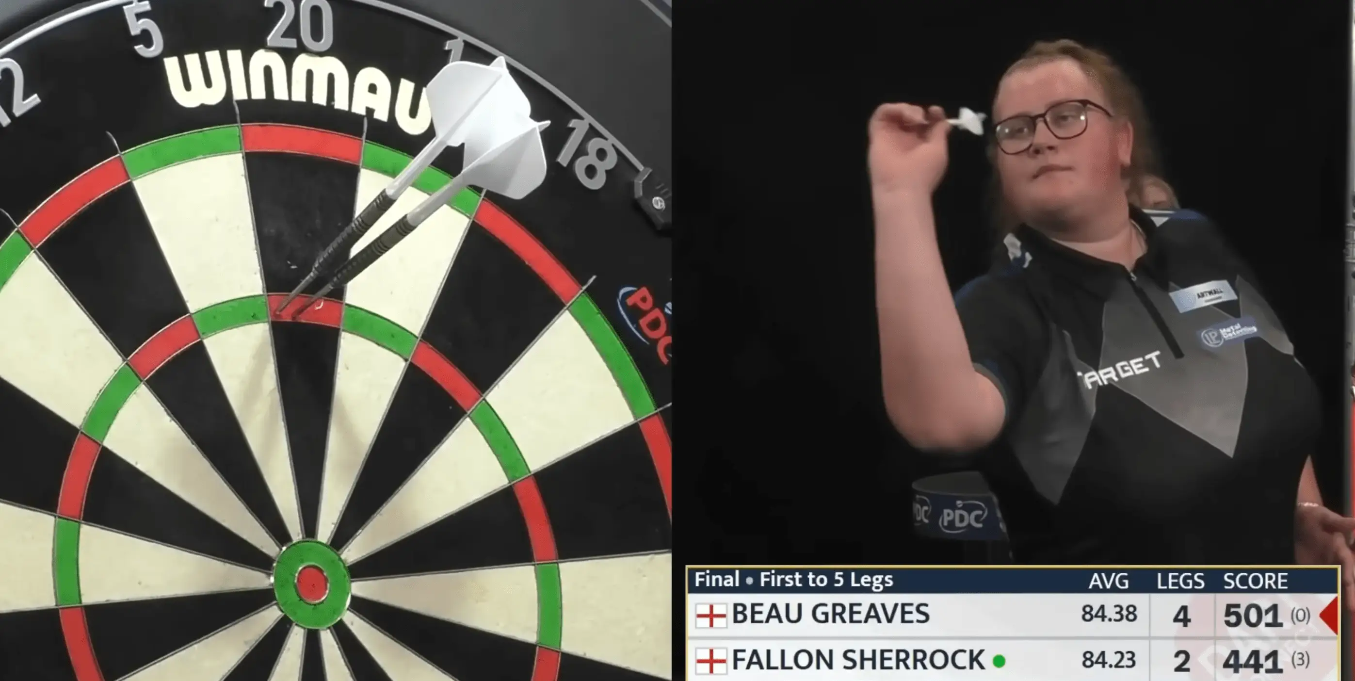 Greaves has won a record-breaking 14 Women's Series titles in 2025 (Image: PDC)