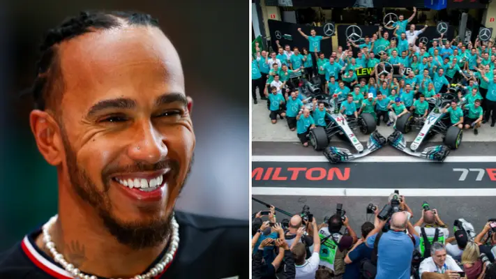 Mercedes confirm special plan for Lewis Hamilton's final race before moving to Ferrari