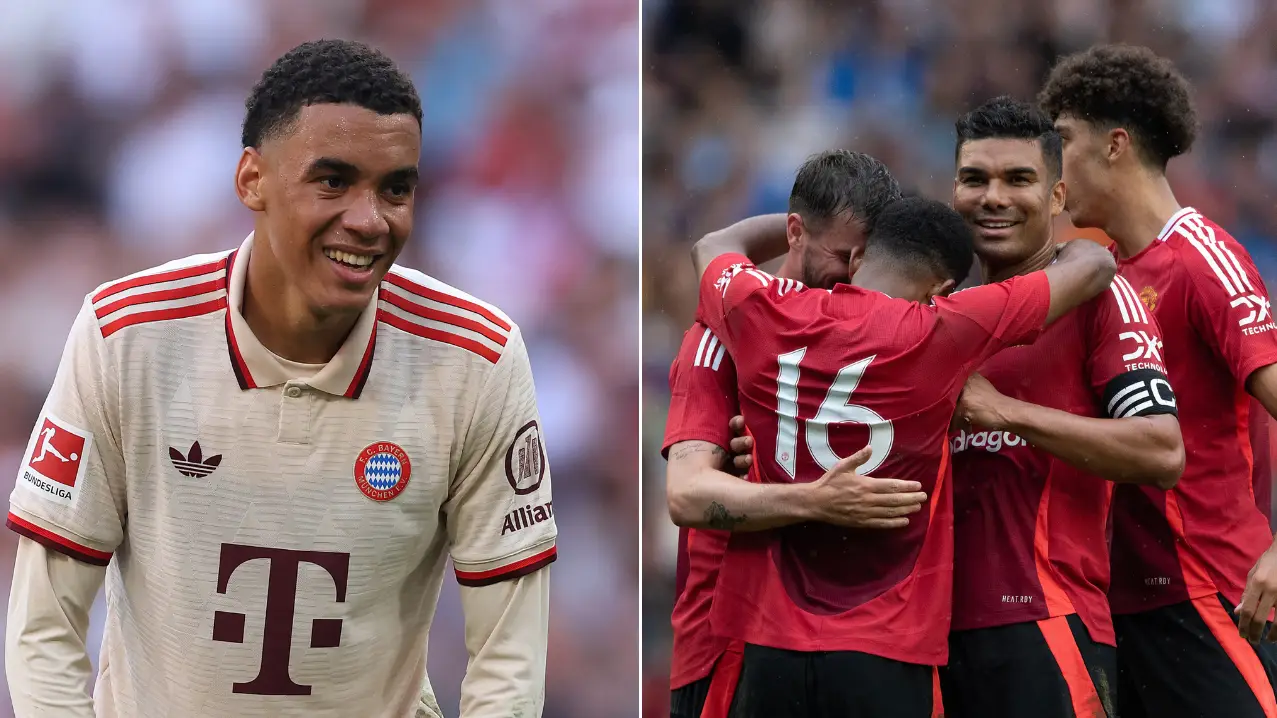 Jamal Musiala says Man United star has been trying to convince him to sign for the club