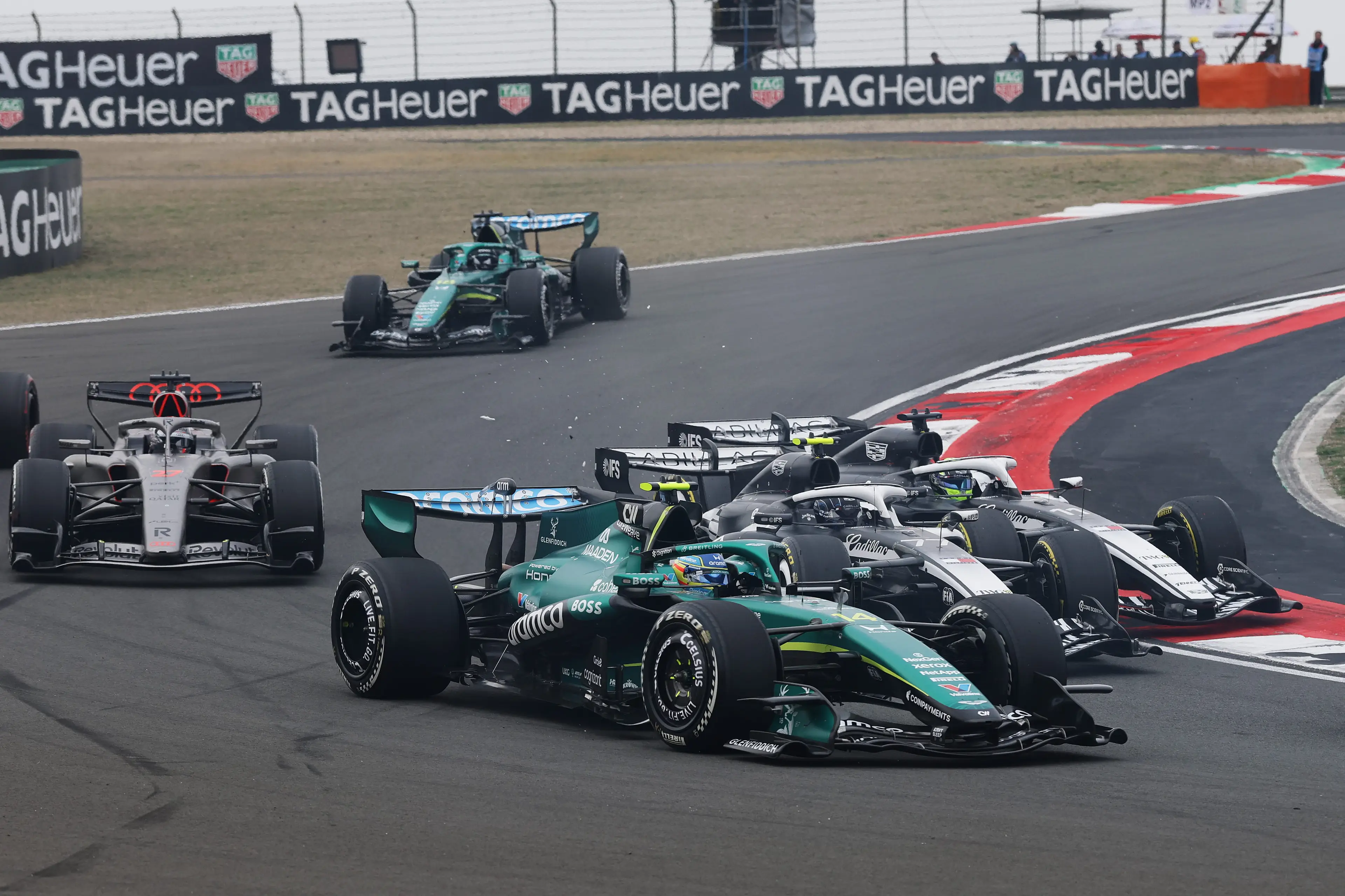 Alonso and Stroll have been near the back of the field so far in 2026 (Image: Getty)