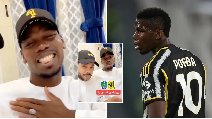 Paul Pogba asked by fan if he's considering a move to Saudi Arabia