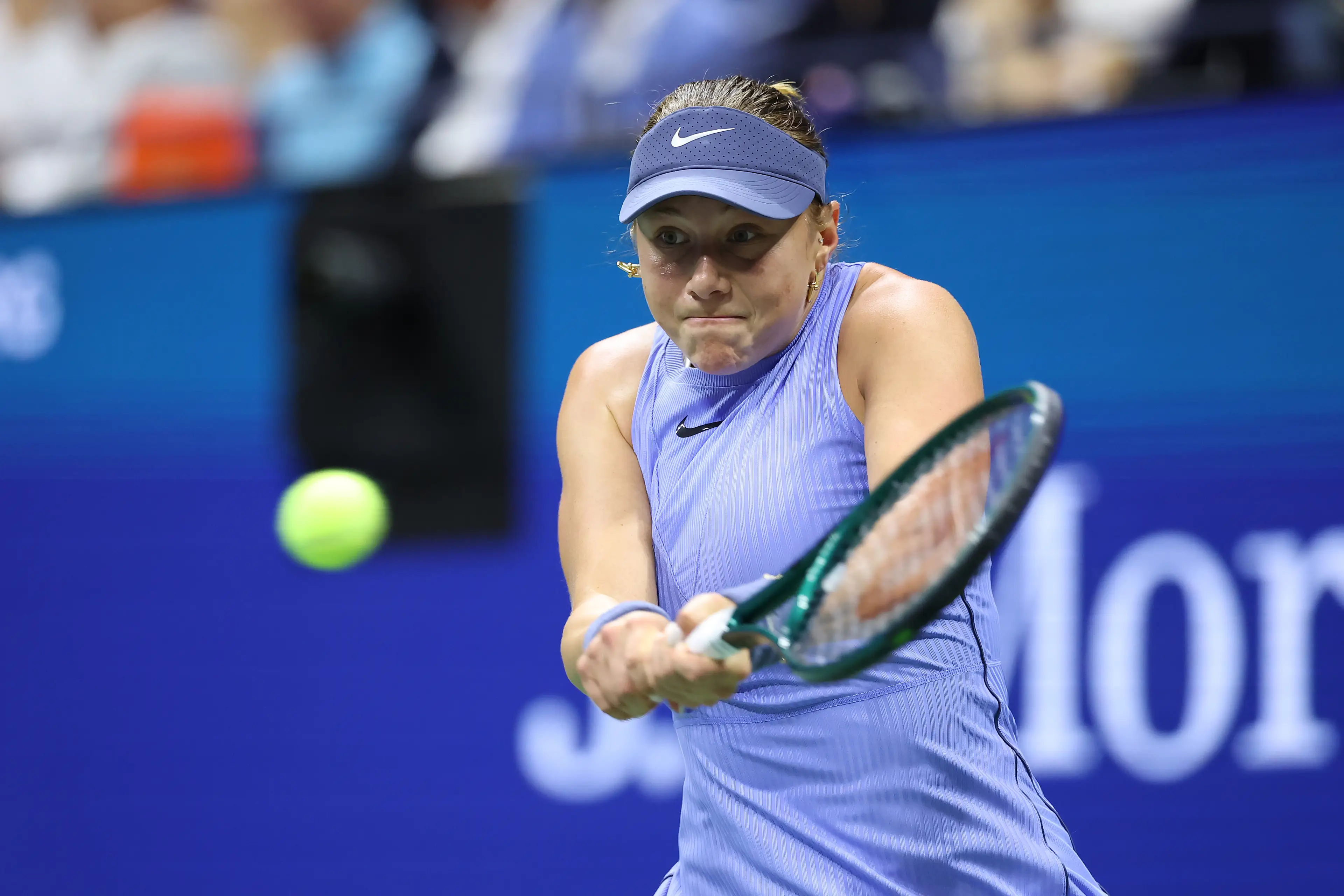 Amanda Anisimova. Image: Elsa / Staff via Getty