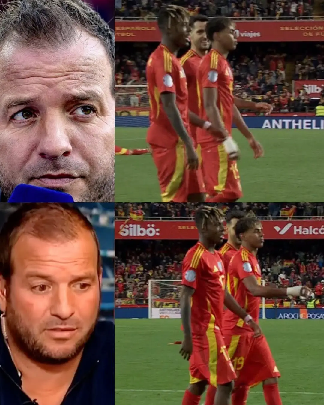 Lamine Yamal went after Rafael van der Vaart on Instagram. Image: Instagram/@lamineyamal