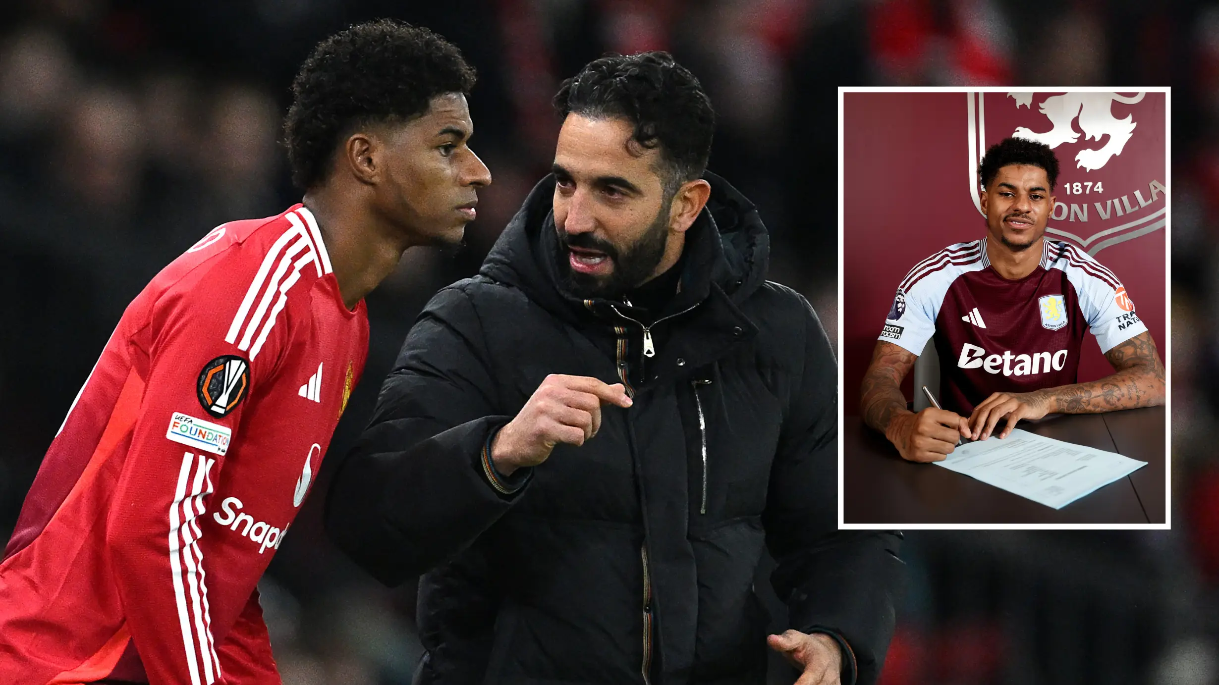 Marcus Rashford refused one request from Man Utd before agreeing Aston Villa loan