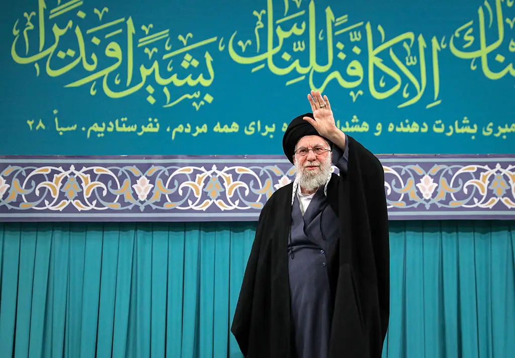 Ayatollah Ali Khamenei is Iran's supreme leader (Credit:Getty)