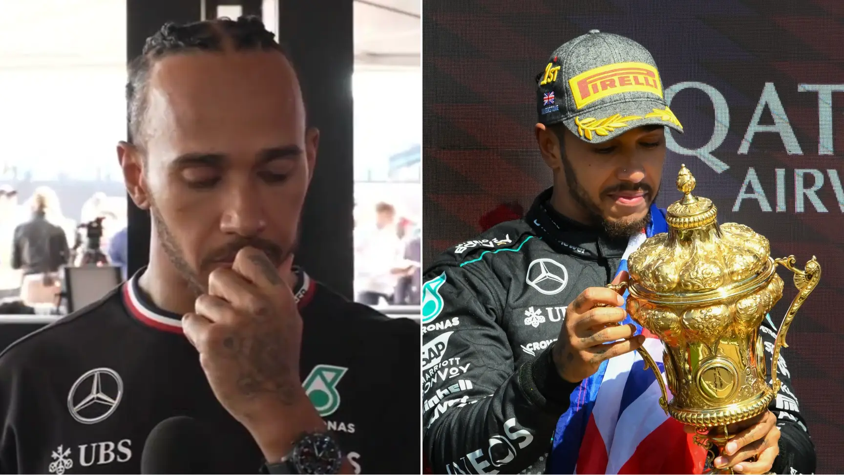 Lewis Hamilton did something that has never happened in his F1 career after winning the British GP