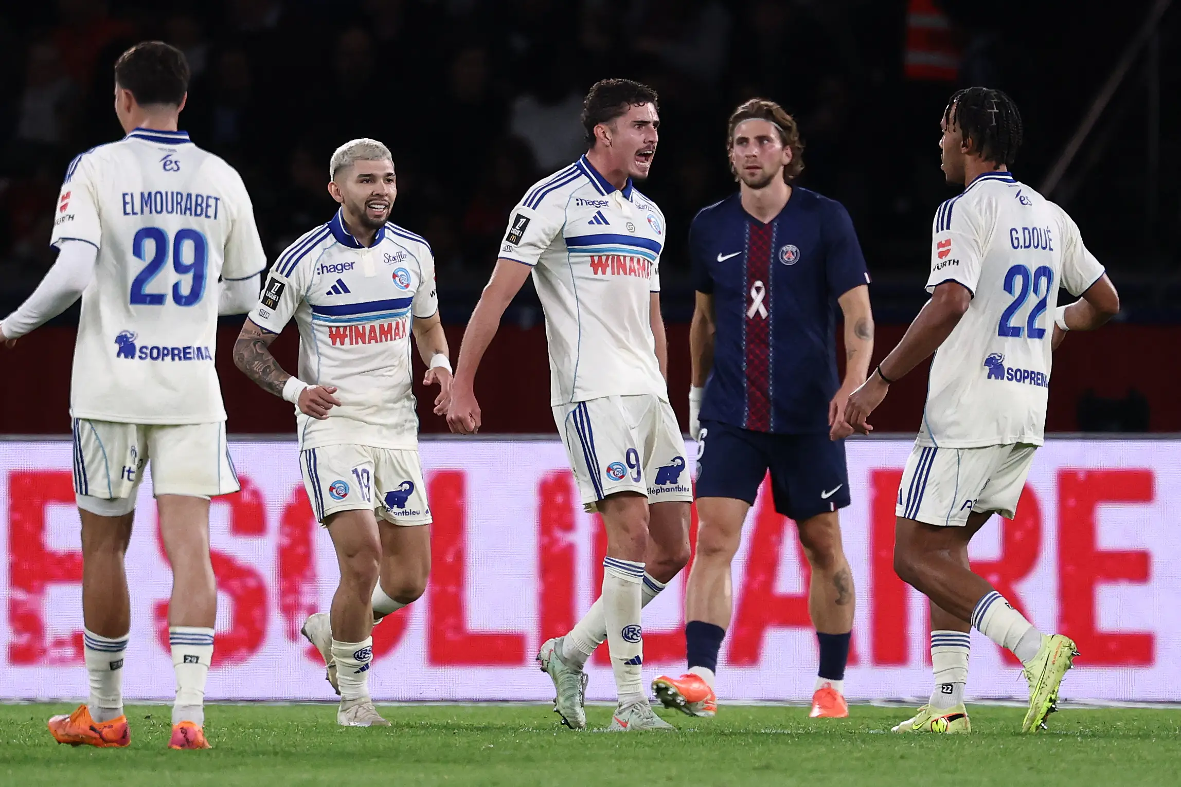 Panichelli netted a brace against PSG. Image credit: Getty